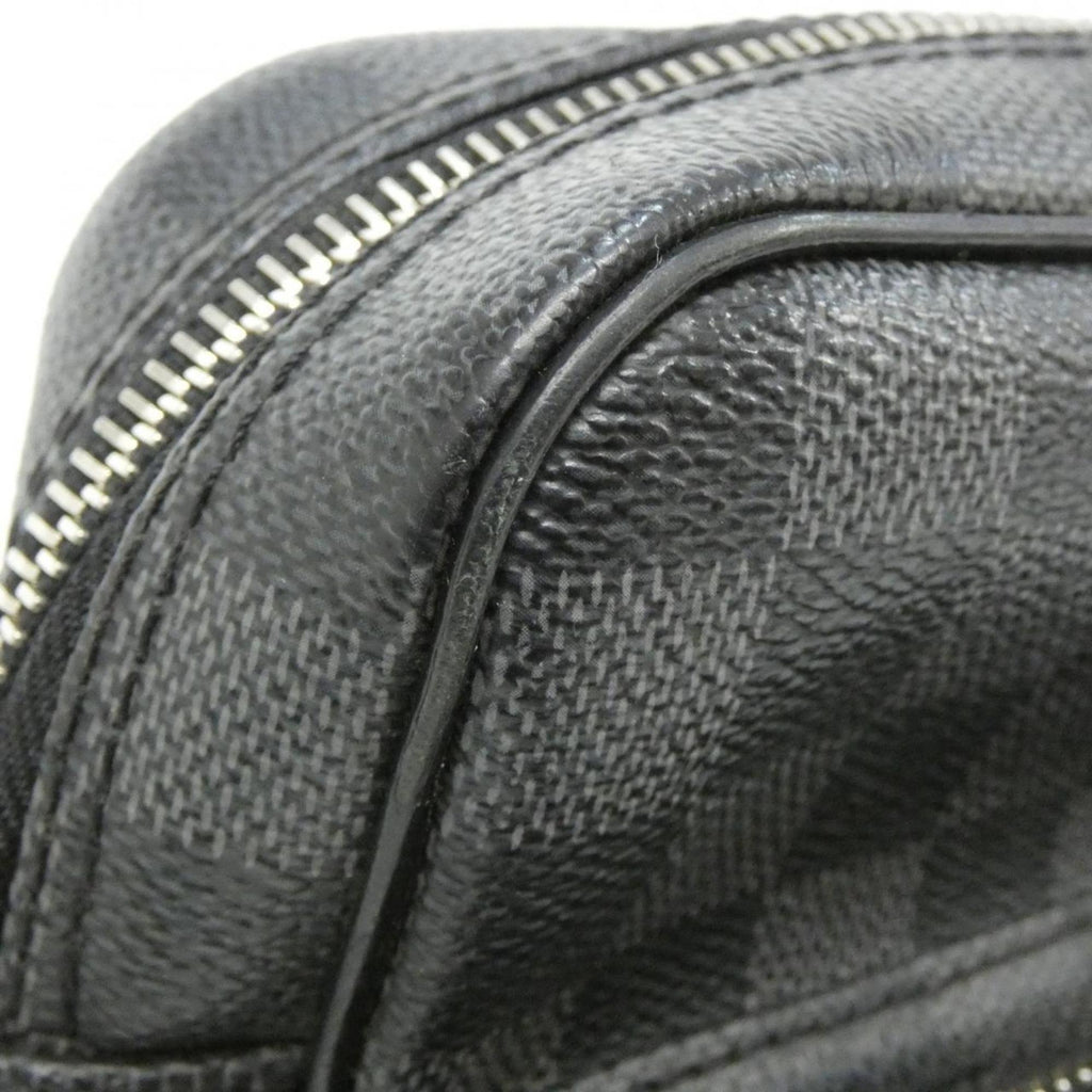 Louis Vuitton Graphite Coated Canvas Shoulder Bag