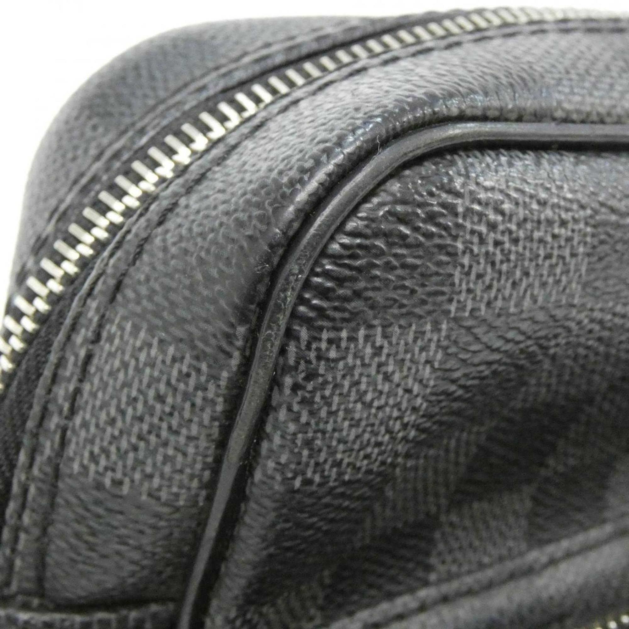 Louis Vuitton Graphite Coated Canvas Shoulder Bag