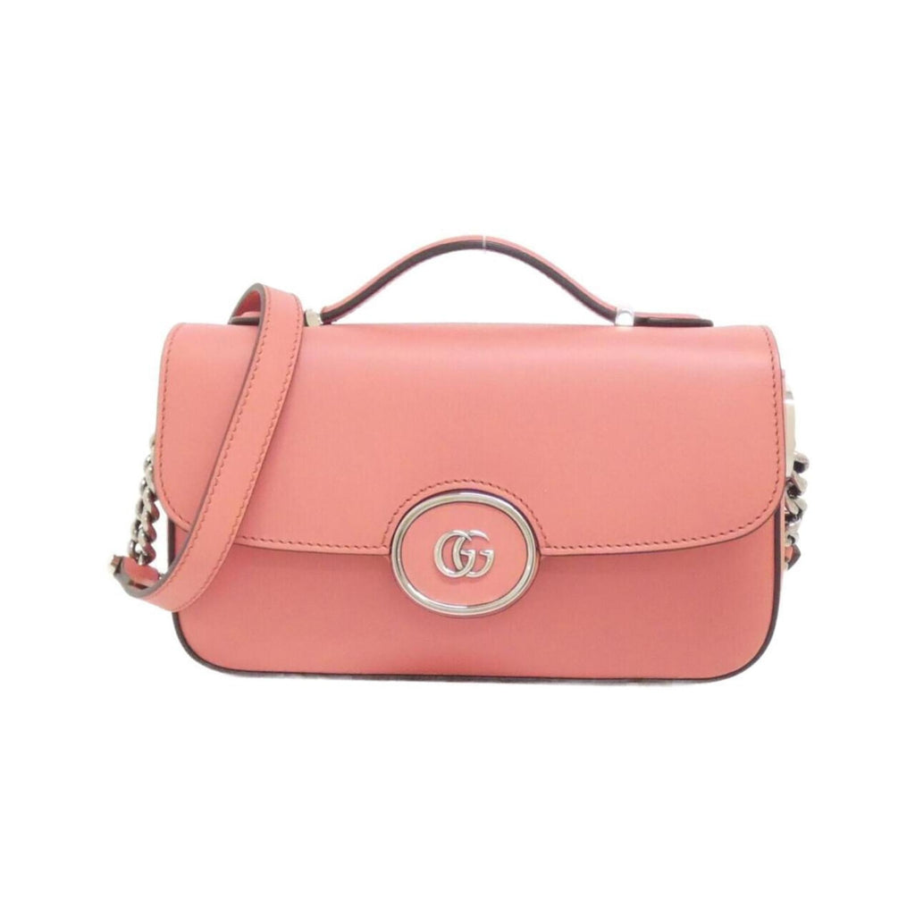 Gucci Pink Leather Handbag (Pre-Owned)