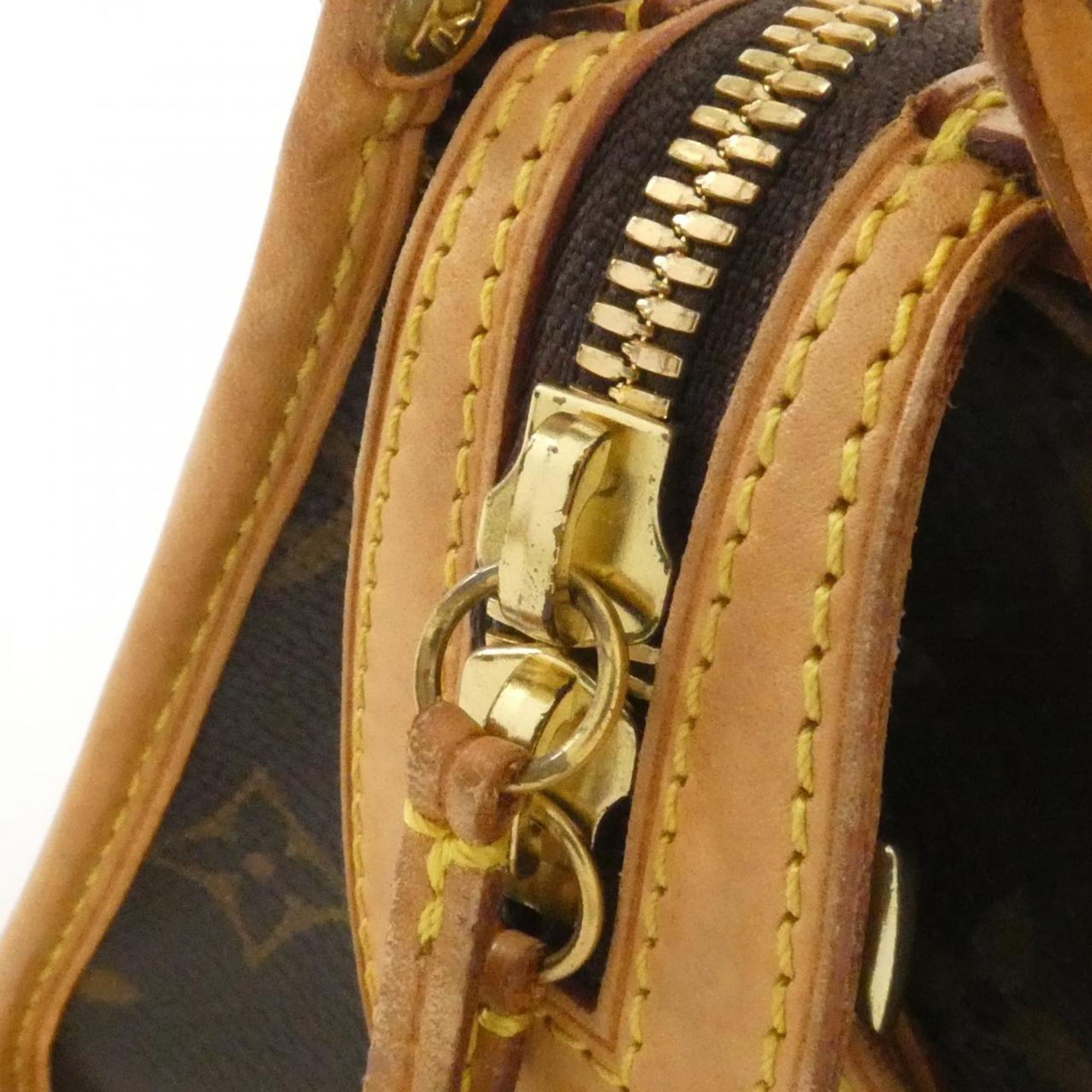 Louis Vuitton Brown Coated Canvas Shoulder Bag