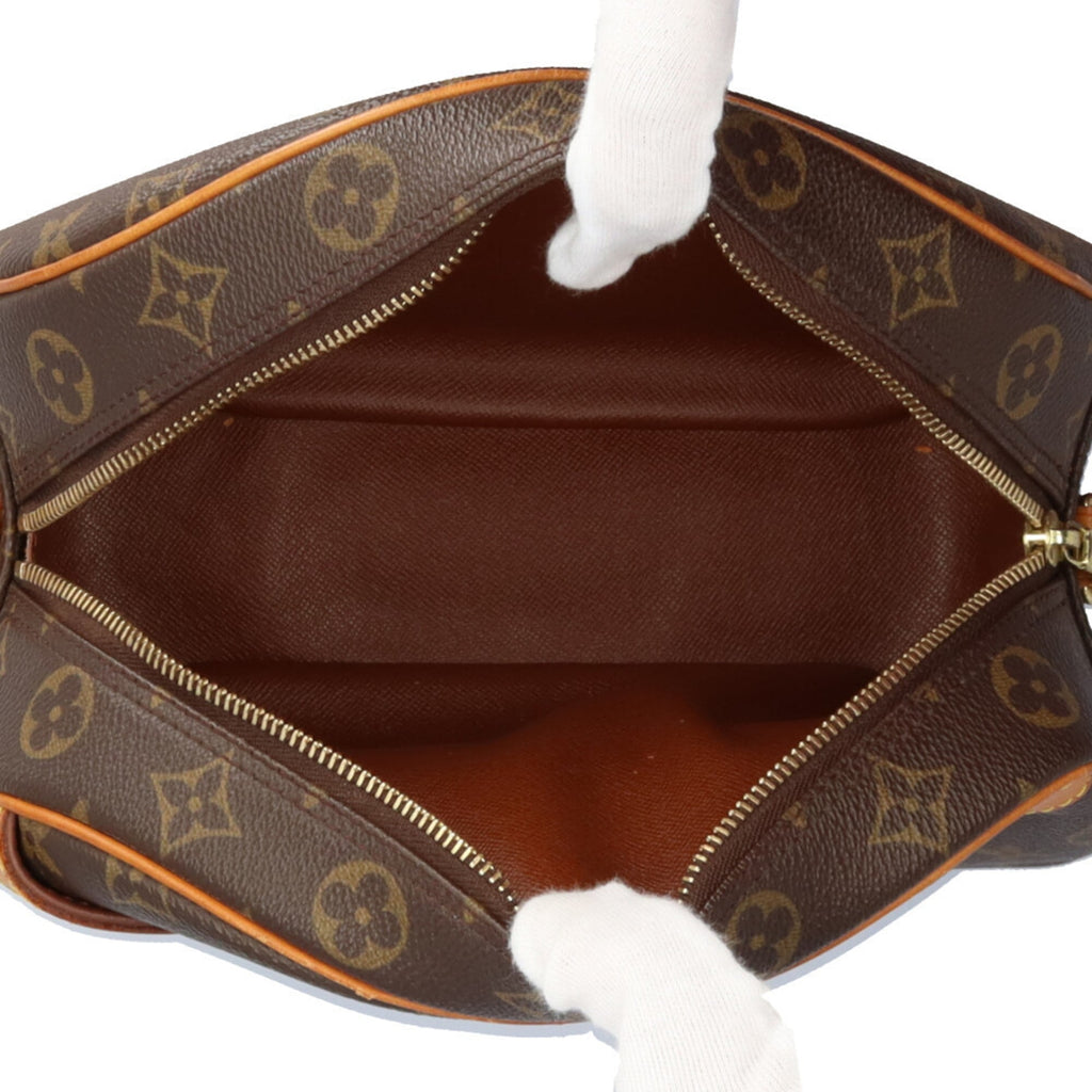 Louis Vuitton Monogram Brown Galle Monogram Or Monogram Shoulder Bag