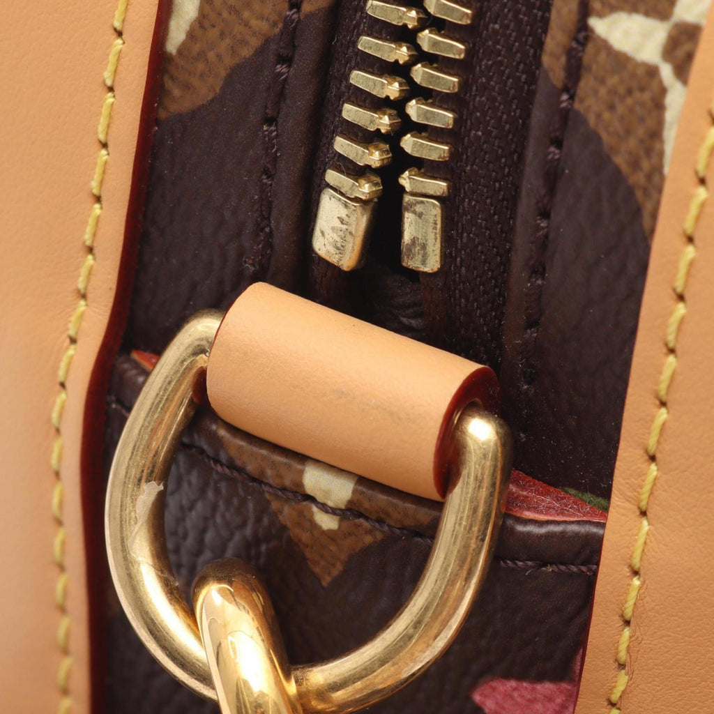Louis Vuitton Brown Multi-Color Pvc Leather Shoulder Bag