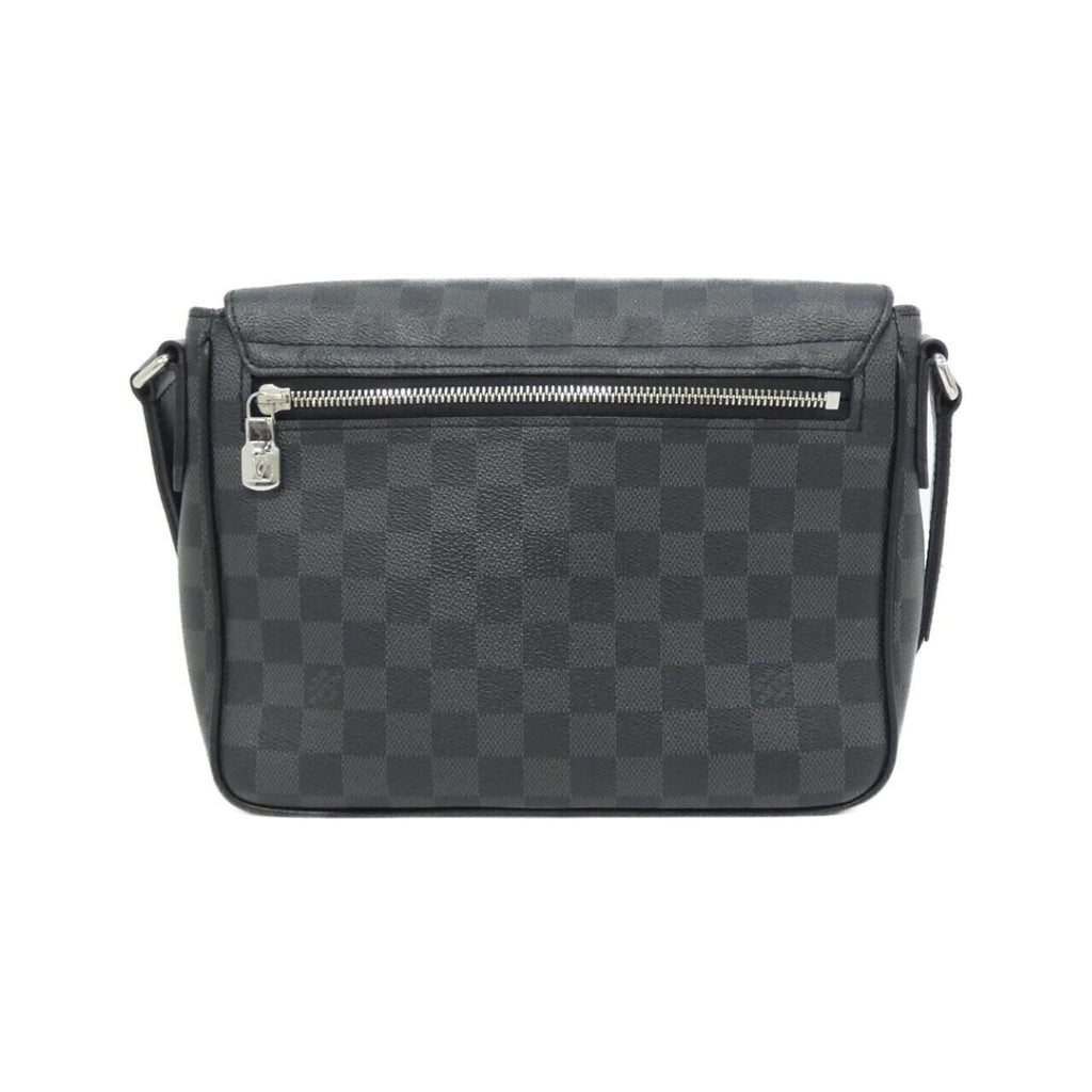 Louis Vuitton Graphite Coated Canvas Shoulder Bag