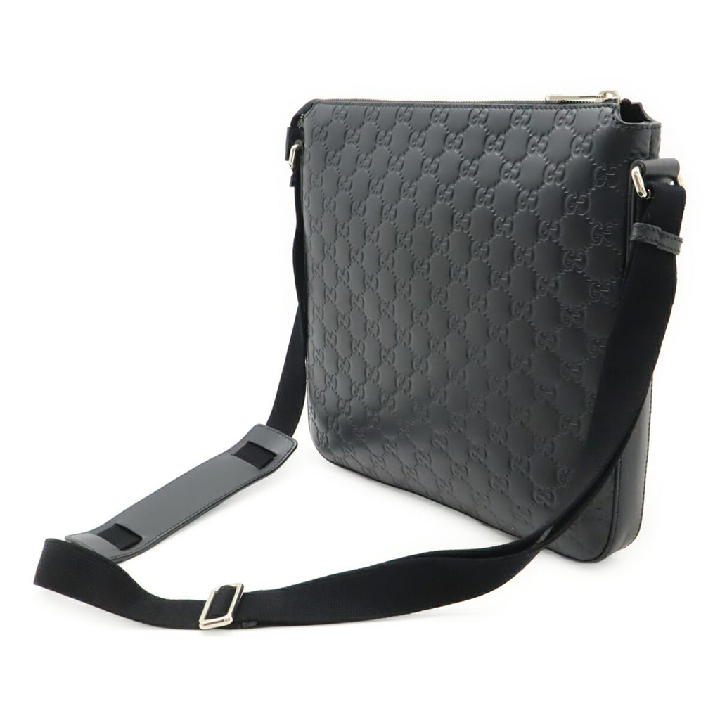 Gucci Black Leather Shoulder Bag (Pre-Owned)