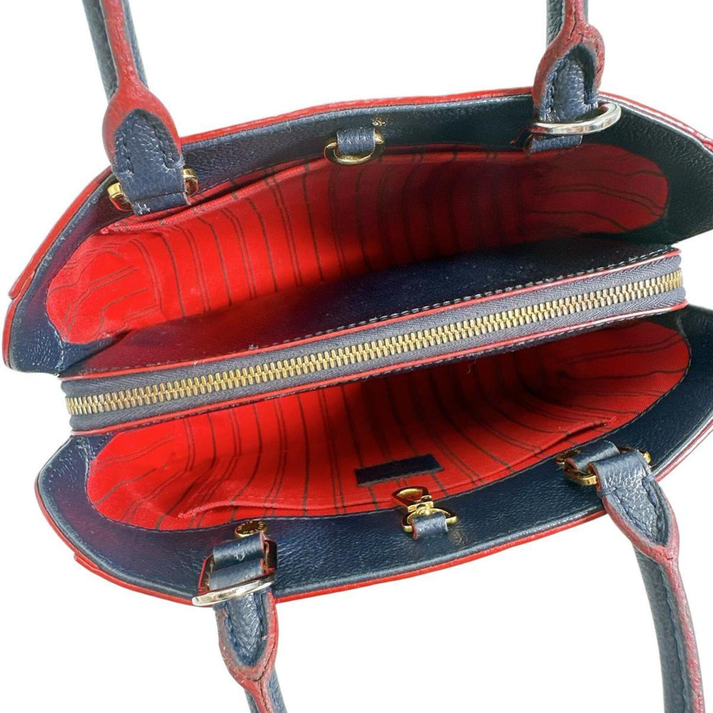 Louis Vuitton Marine Rouge Monogram Empreinte Shoulder Bag