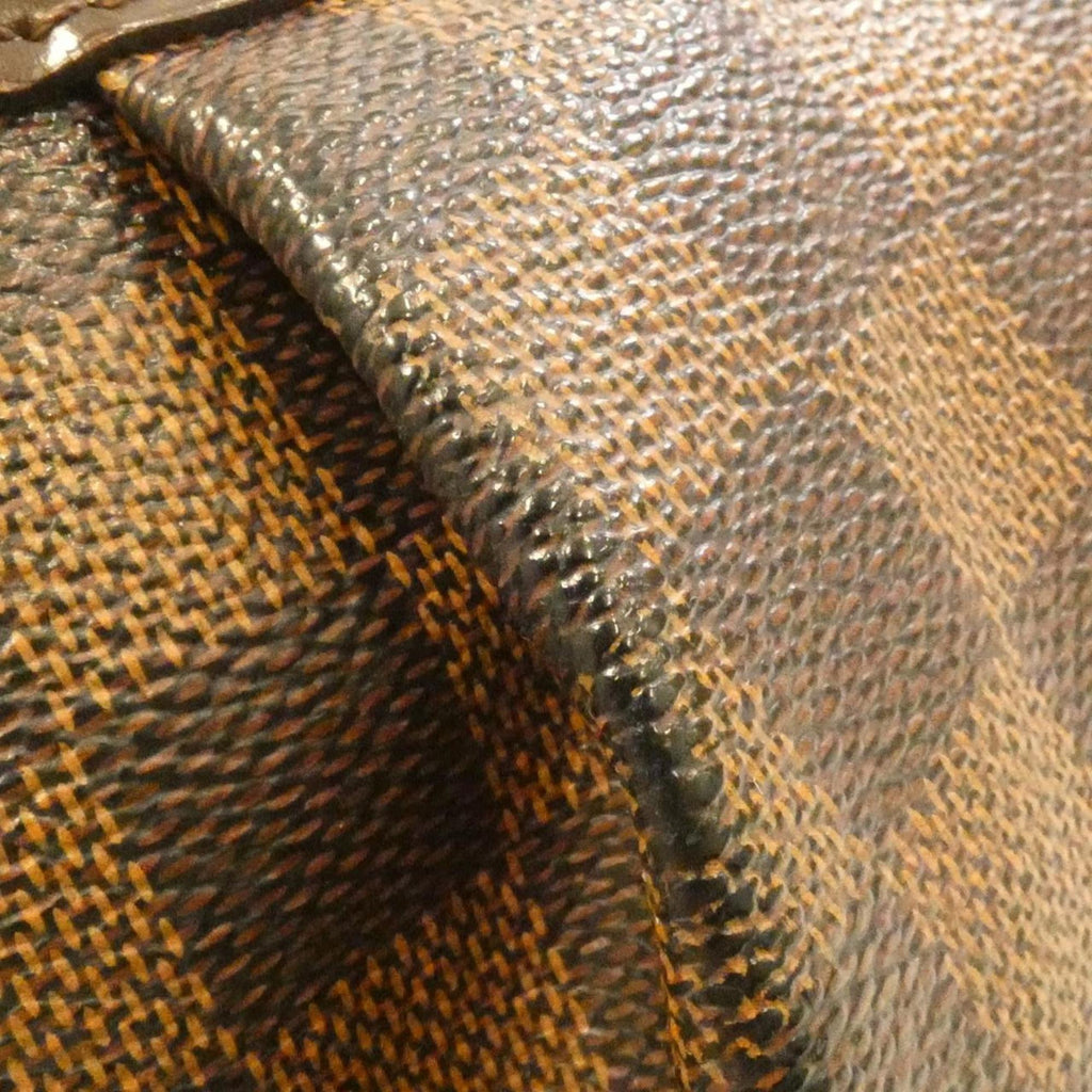 Louis Vuitton Brown Coated Canvas Handbag