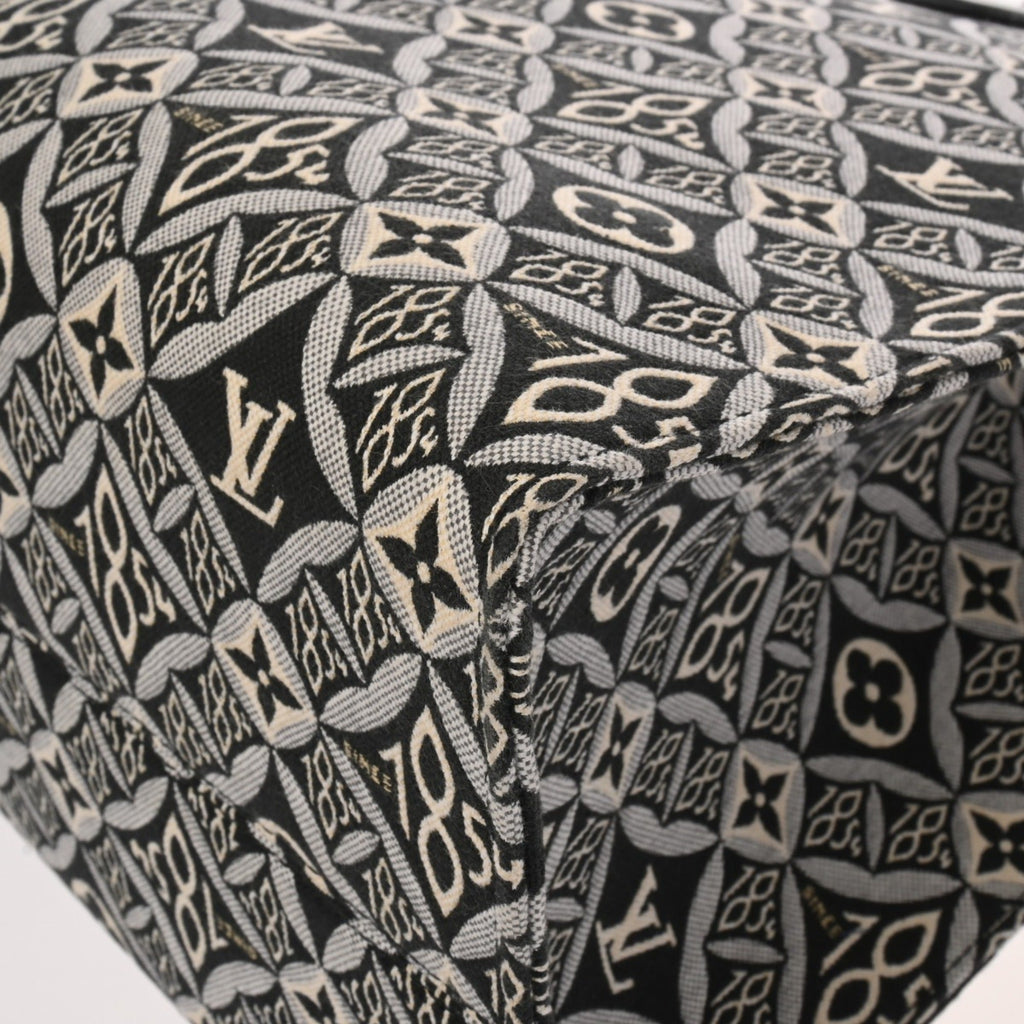 Louis Vuitton Black White Monogram Handbag