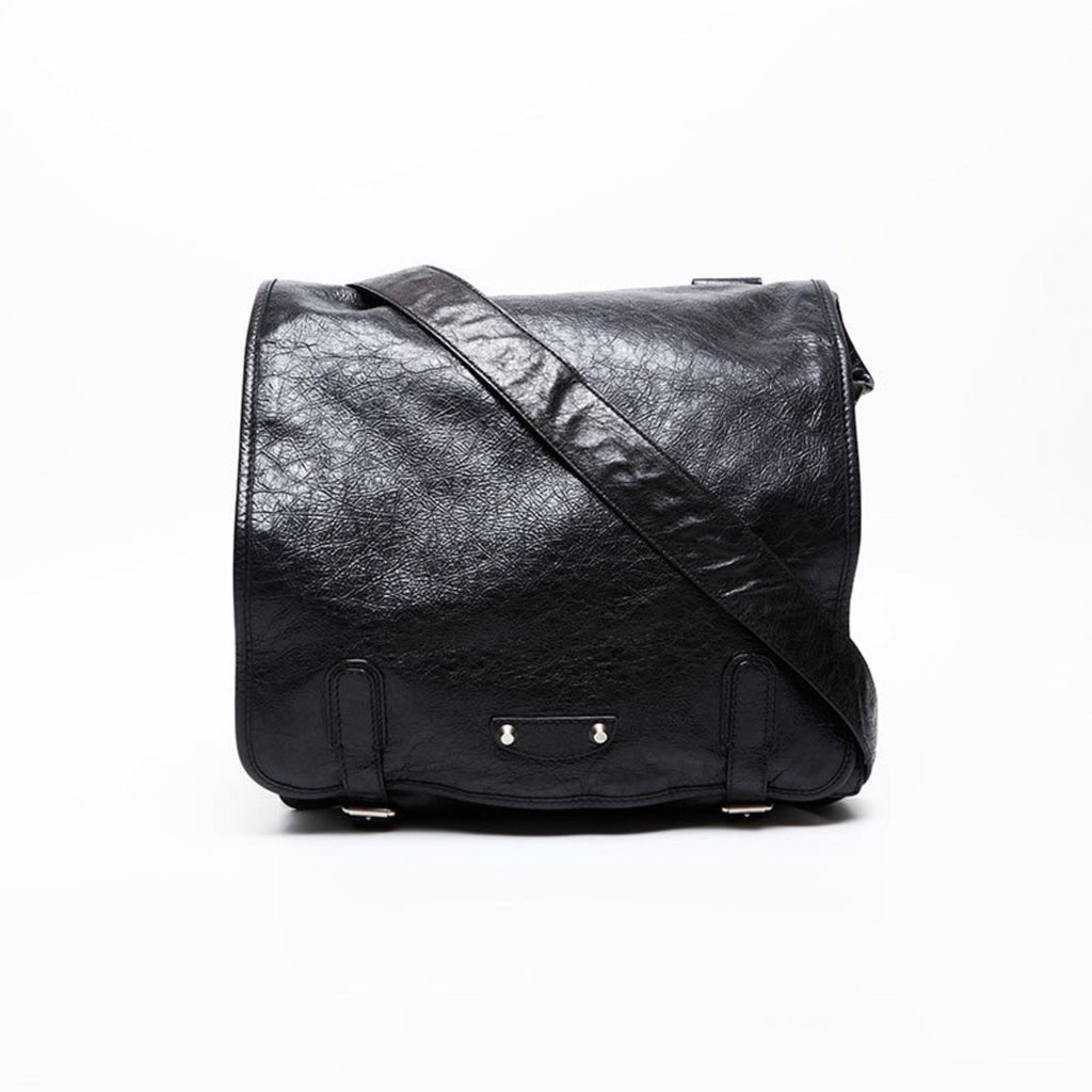 Balenciaga Black Leather Shoulder