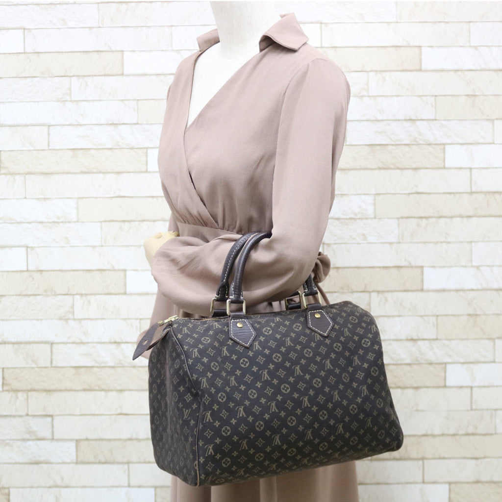 Louis Vuitton Boston Bag Mini Run Handbag Speedy 30 M95224 Br Ladies