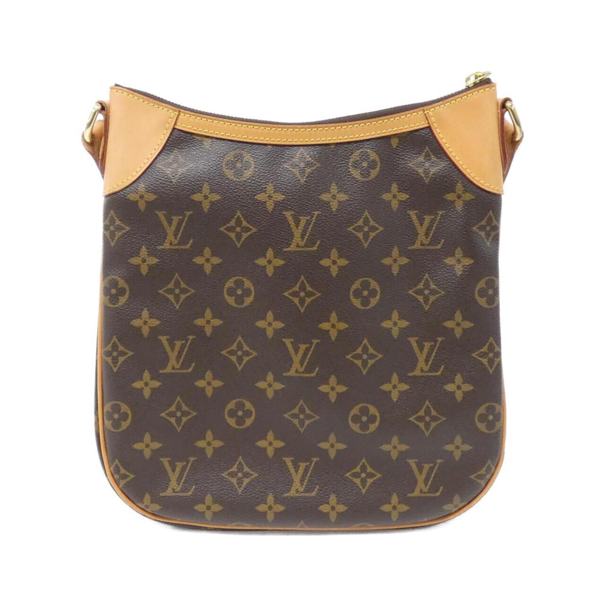 Louis Vuitton Marron Coated Canvas Shoulder Bag