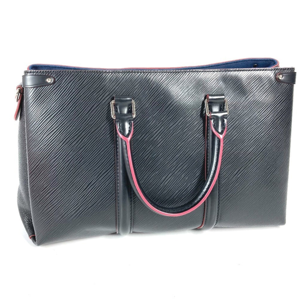 Louis Vuitton Bicolor Black Noir Pink Epi Leather Handbag Shoulder Bag Tote Bag