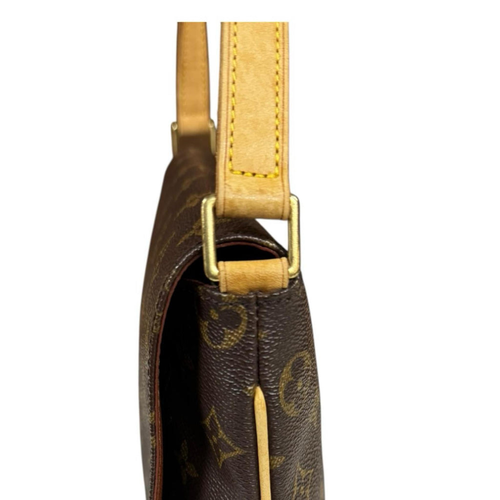 Louis Vuitton Brown Monogram Canvas Shoulder Bag