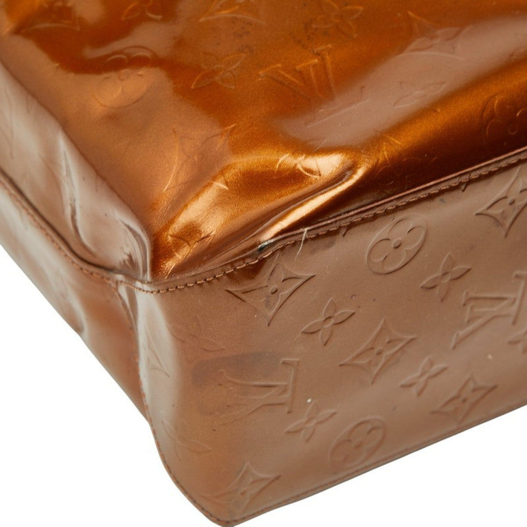 Louis Vuitton Bronze Brown Monogram Patent Leather Tote Bag