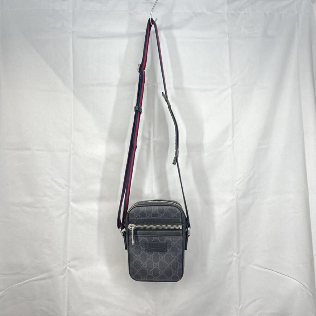 Gucci Blue Gg Supreme Shoulder Bag (Pre-Owned)