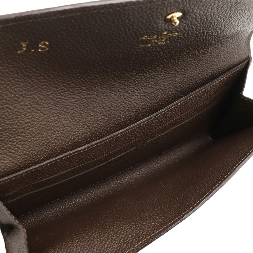 Louis Vuitton Monogram Empreinte Earth Monogram Empreinte Long Wallet