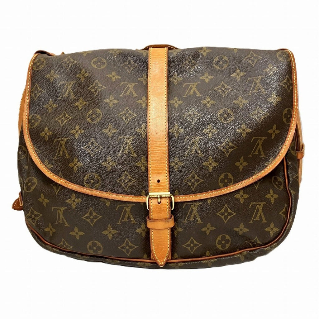 Louis Vuitton Brown Pvc Shoulder Bag