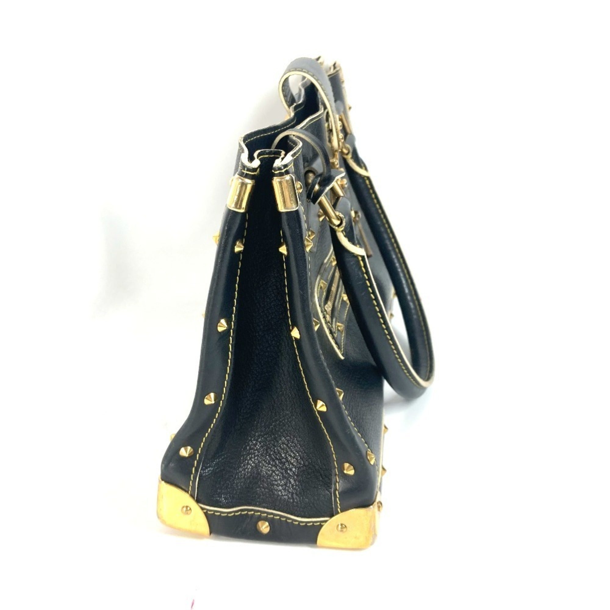Louis Vuitton Suhali Black Suhali Leather Shoulder Bag Tote Bag