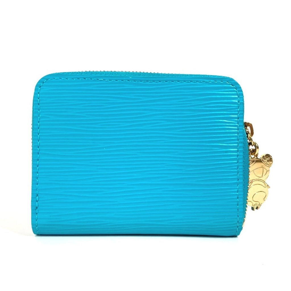 Louis Vuitton Epi Blue Epi Leather Coin Purse/Coin Case
