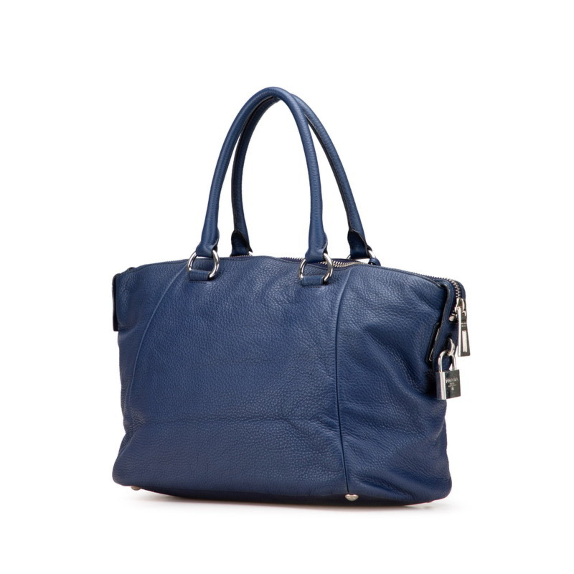 Prada Blue Handbag Tote Bag