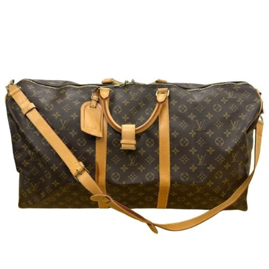 Louis Vuitton Monogram Brown Pvc Leather Boston Bag