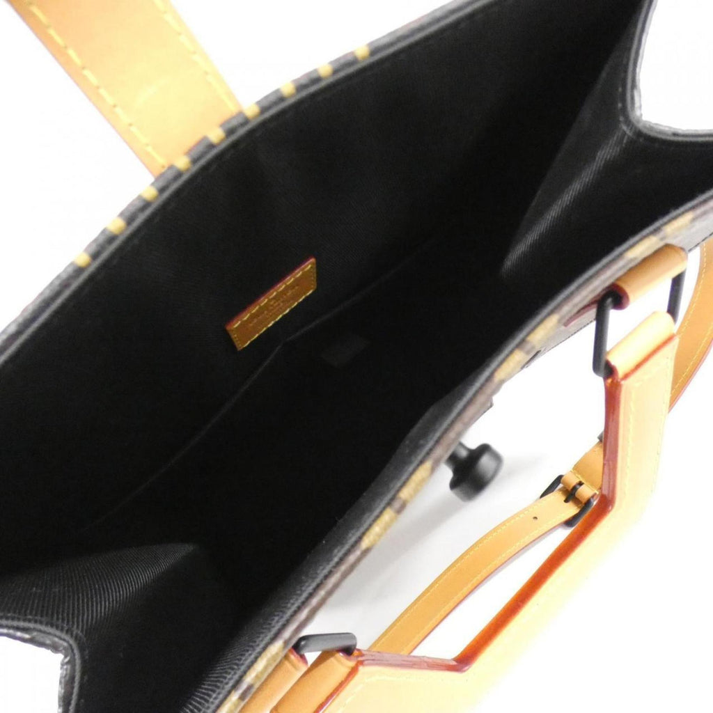 Louis Vuitton Ebene Coated Canvas Handbag