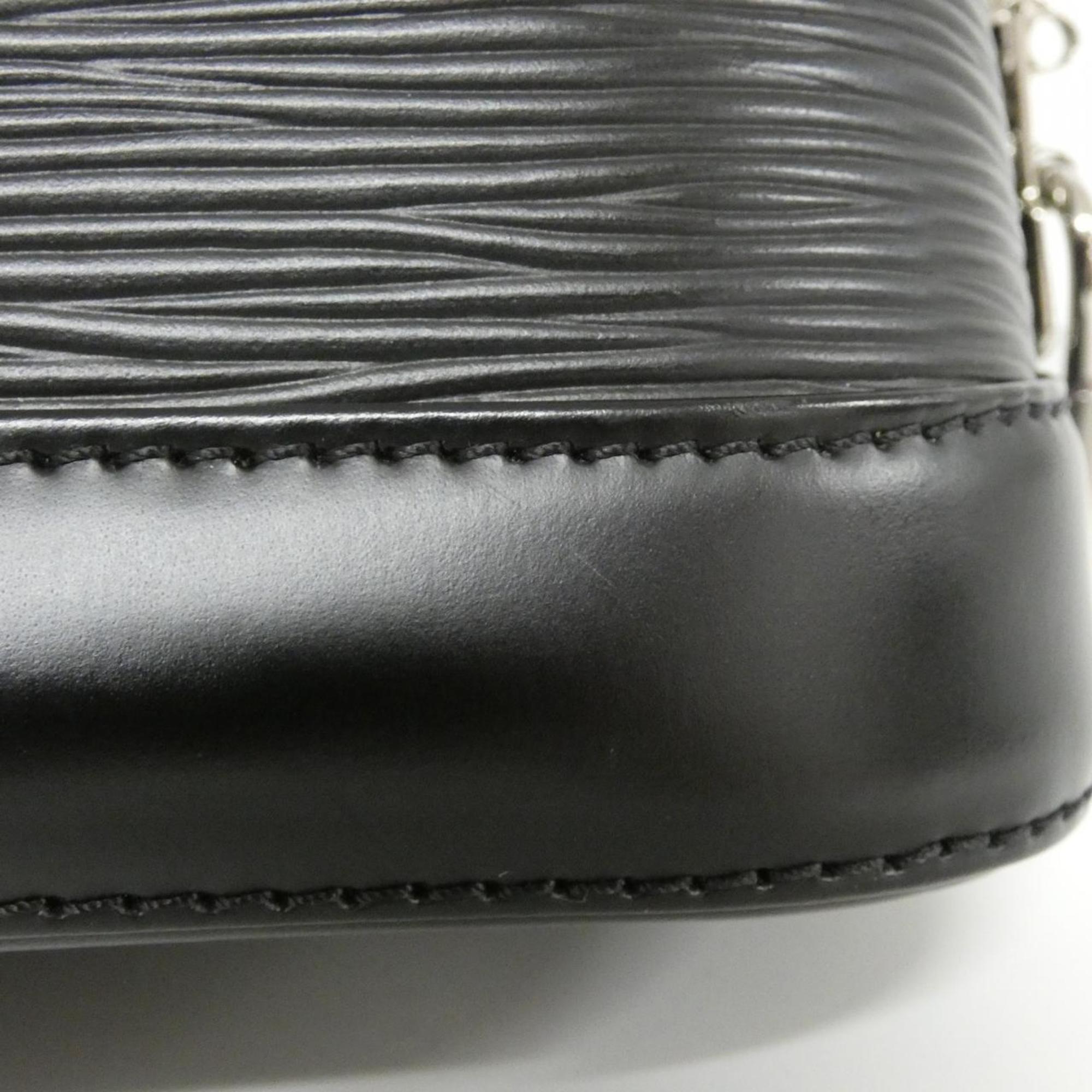 Louis Vuitton Epi Black Leather Handbag