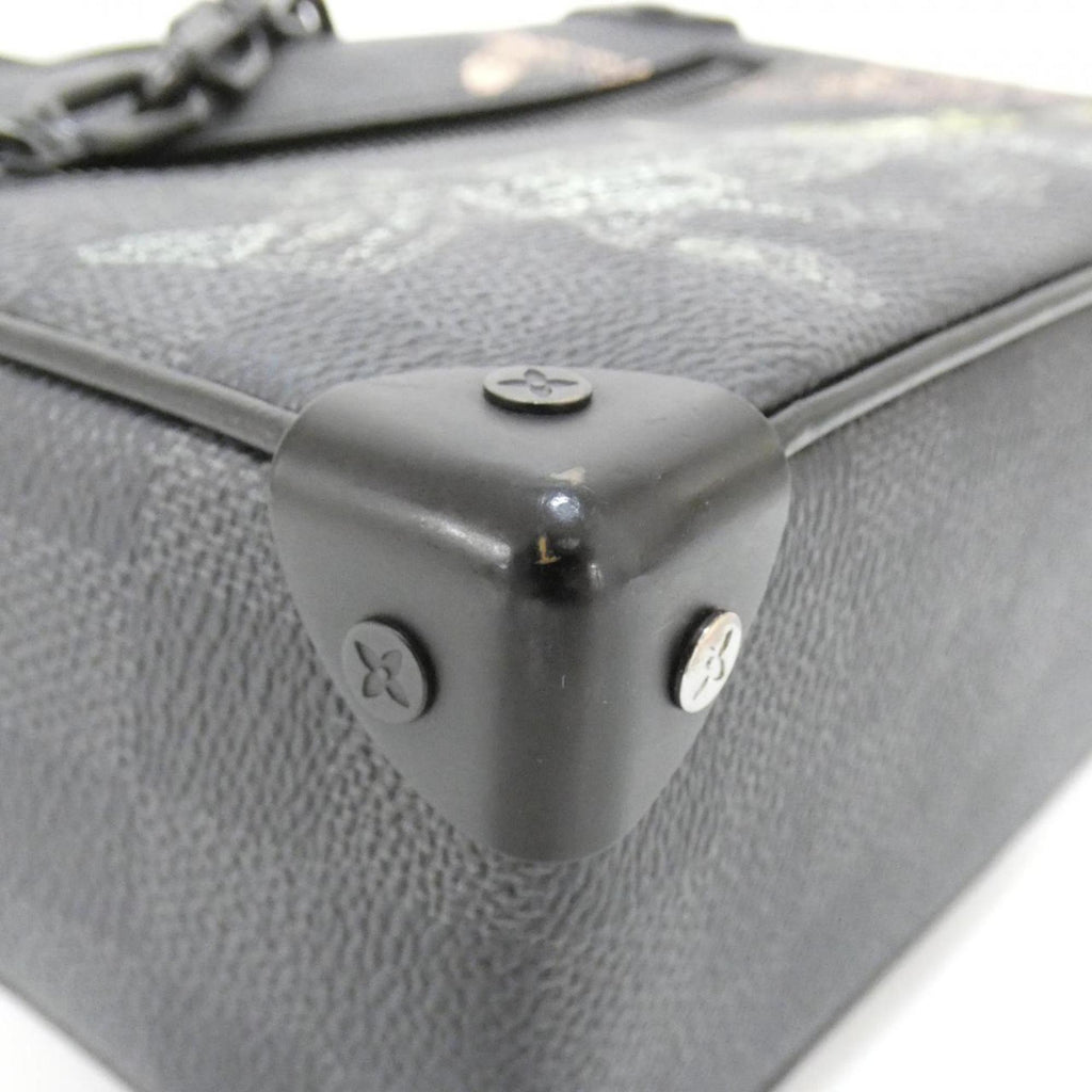 Louis Vuitton Graphite Coated Canvas Shoulder Bag
