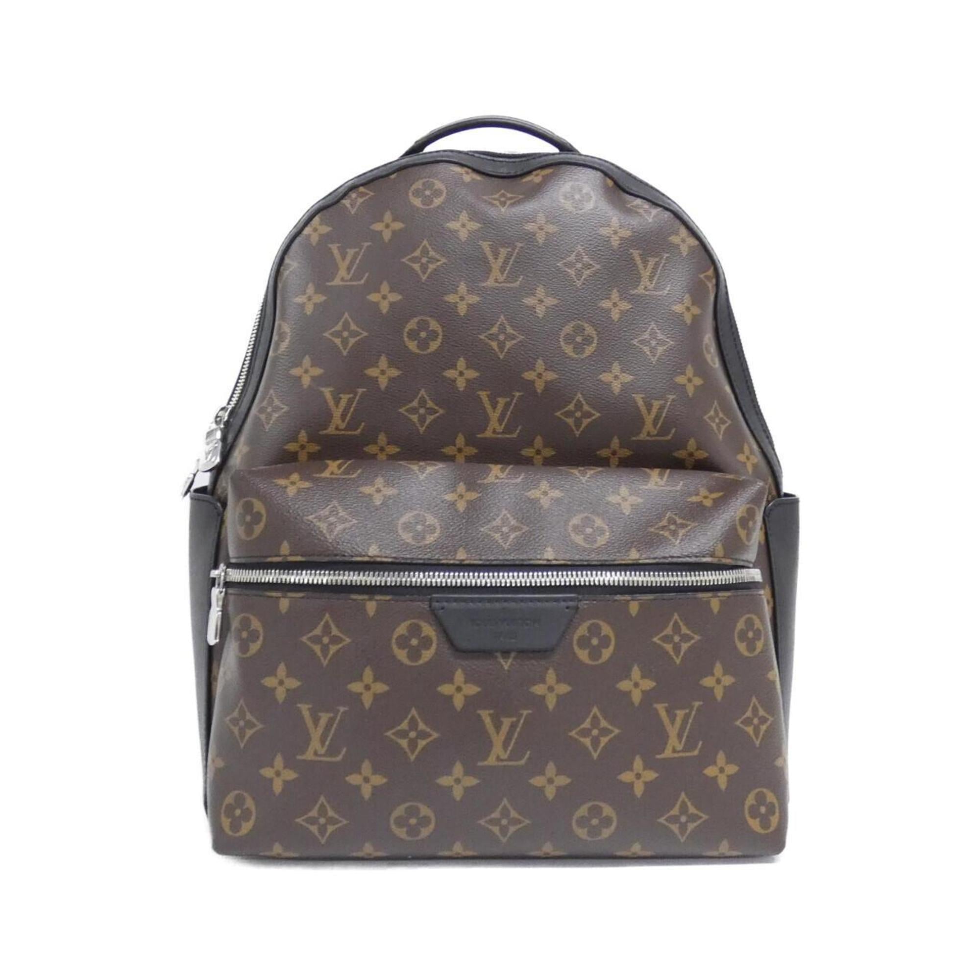 Louis Vuitton Monogram Macassar Marron Coated Canvas Backpack
