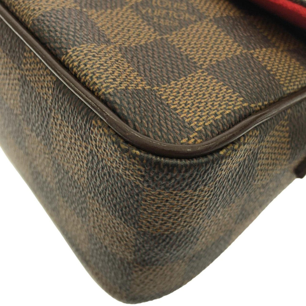 Louis Vuitton Damier Ebene Coated Canvas Shoulder Bag