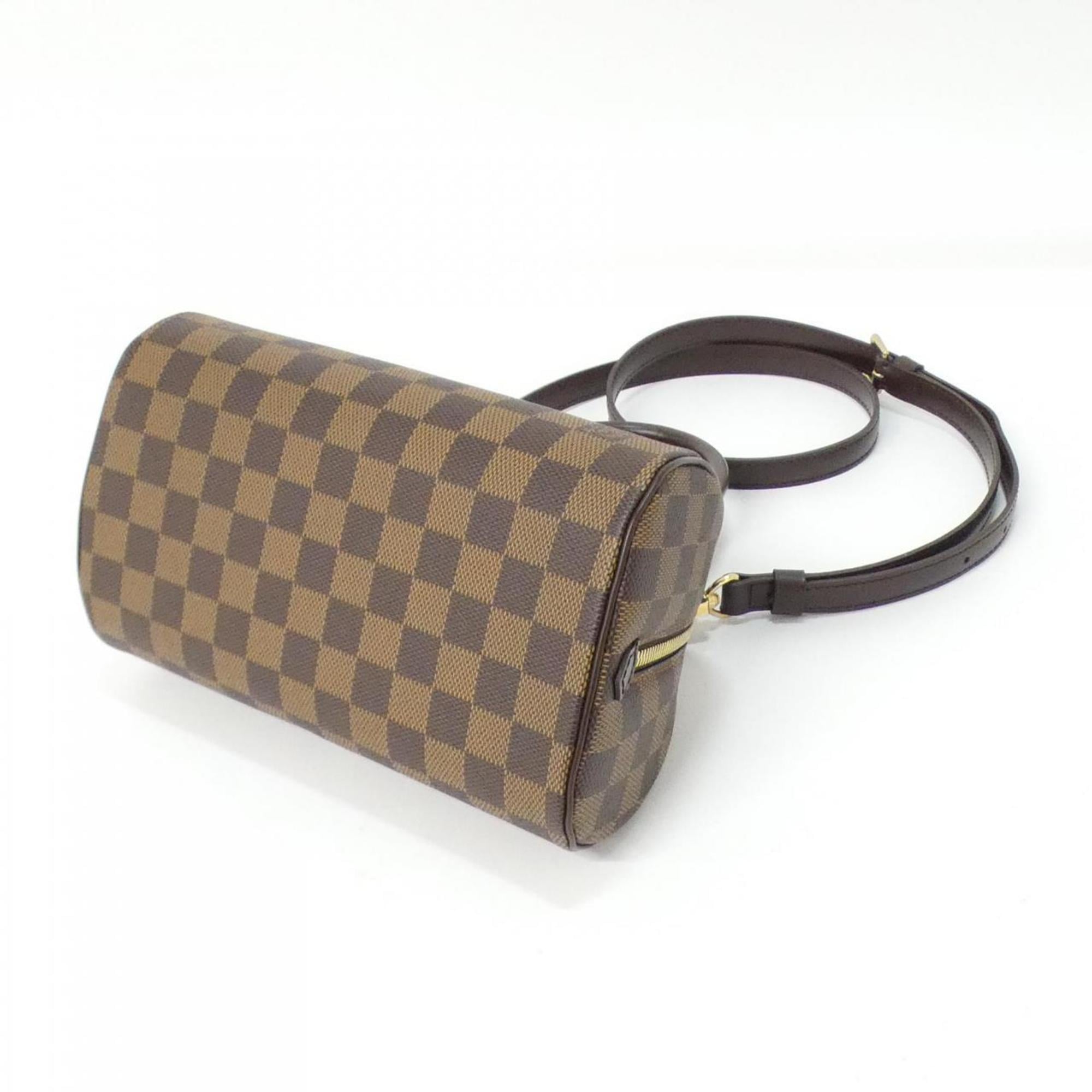 Louis Vuitton Ebene Coated Canvas Handbag