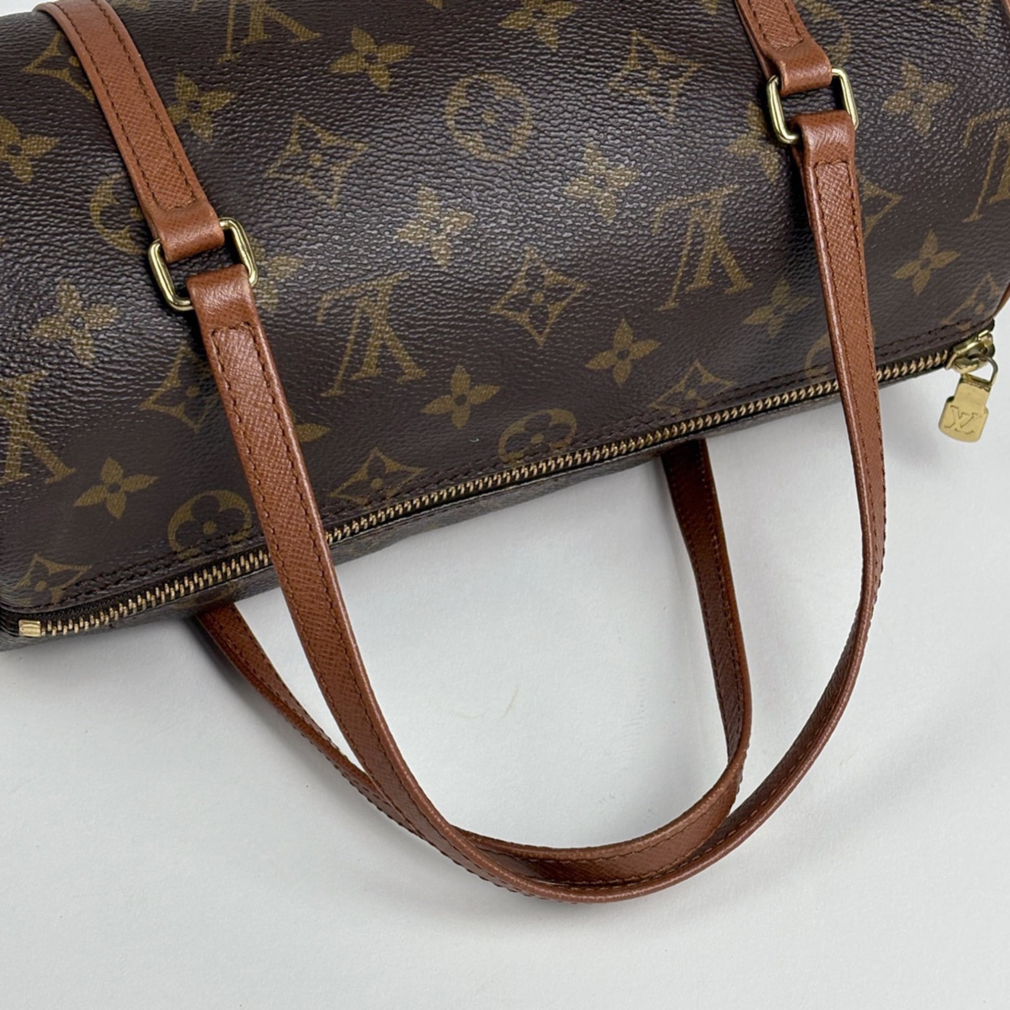Louis Vuitton Brown Monogram Handbag