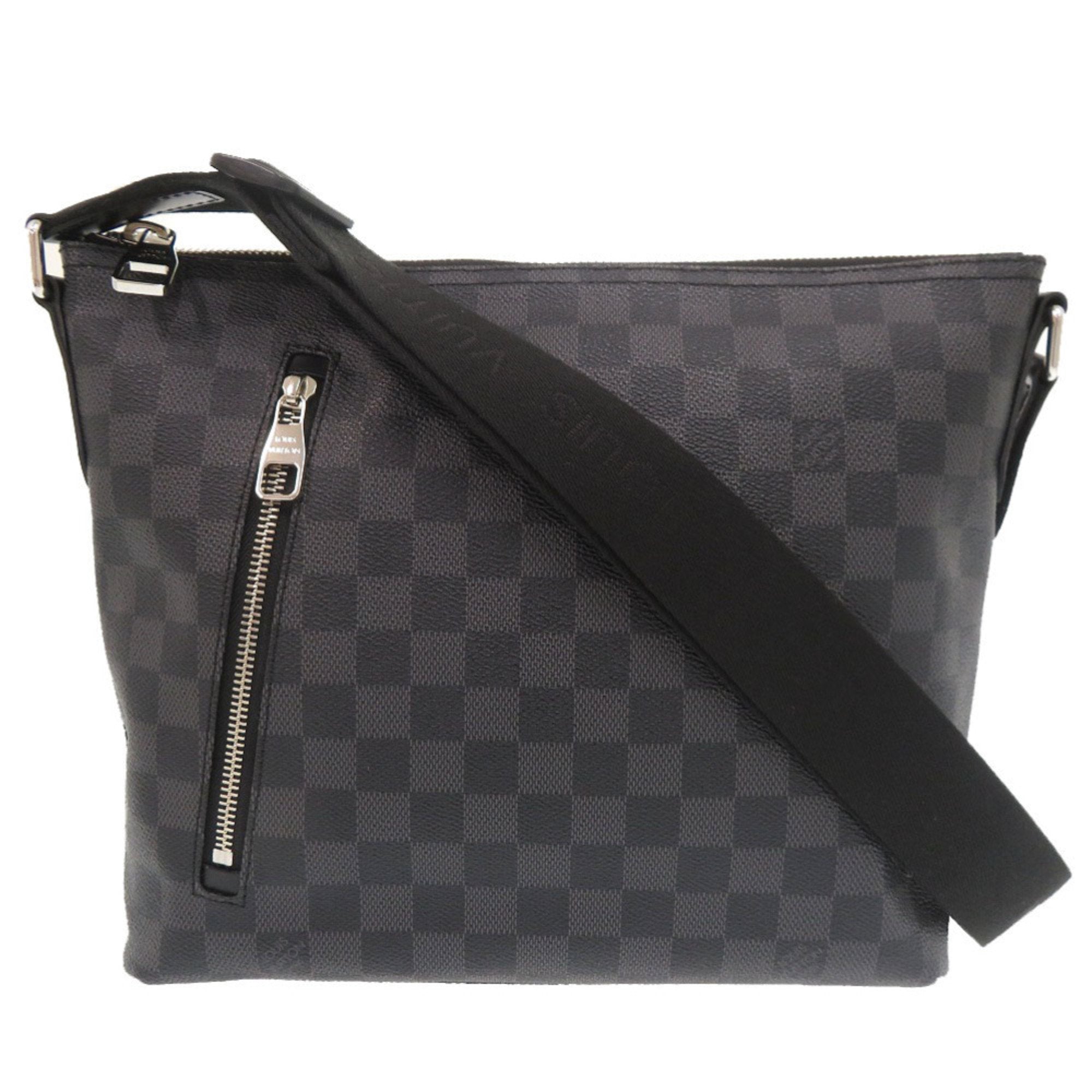 Louis Vuitton Black Damier Graphite Shoulder Bag