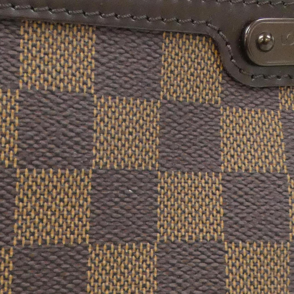 Louis Vuitton Damier Canvas Ebene Coated Canvas Shoulder Bag