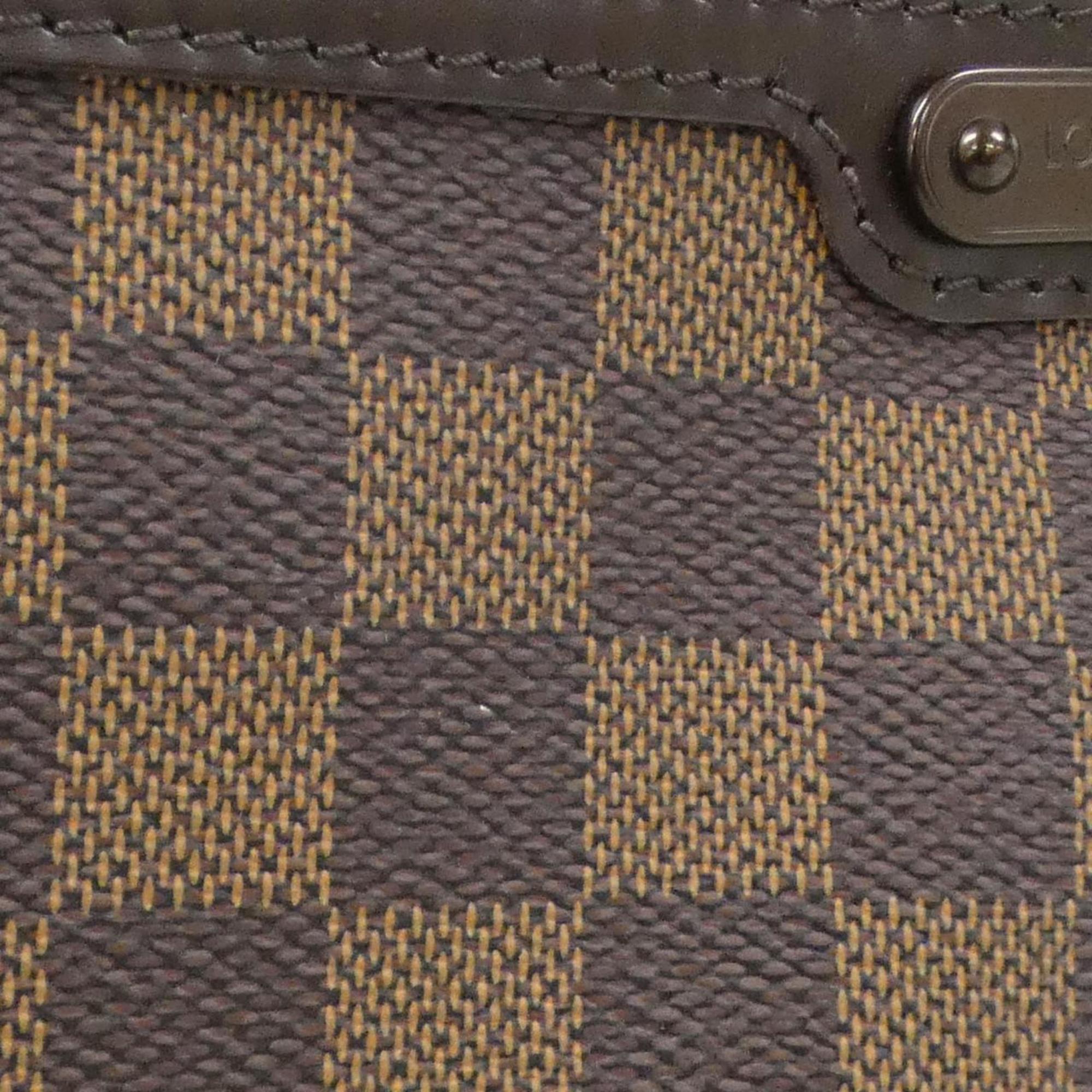 Louis Vuitton Damier Canvas Ebene Coated Canvas Shoulder Bag