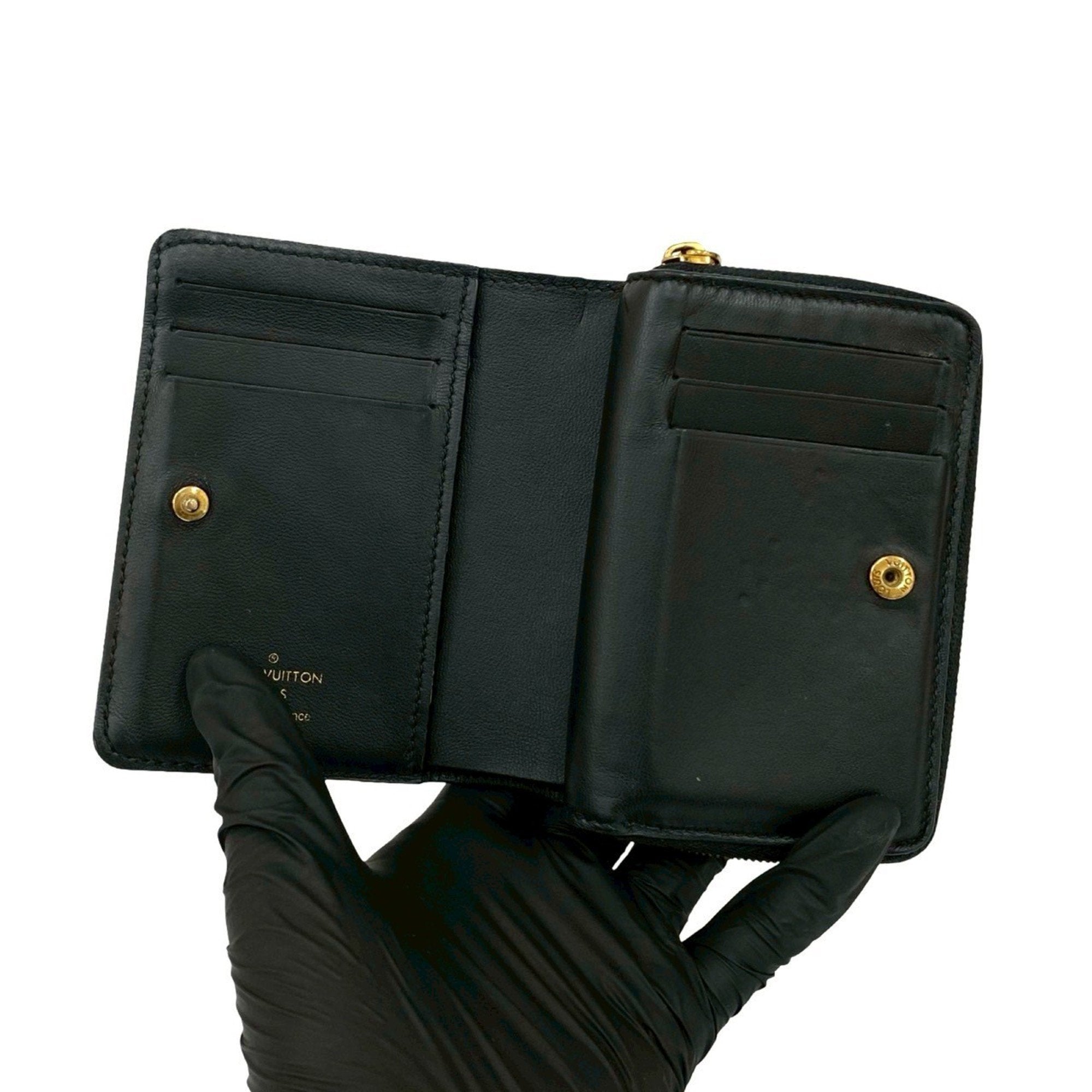 Louis Vuitton Black Leather Wallet