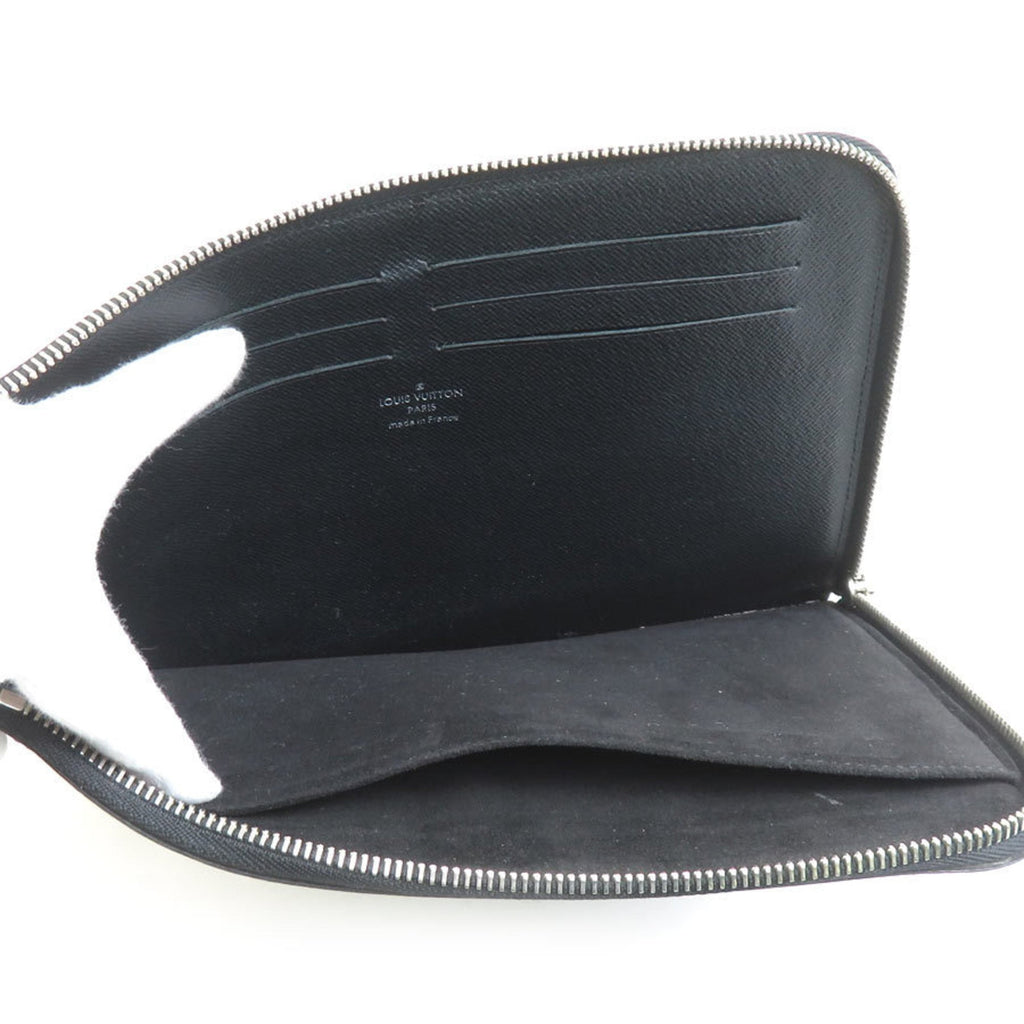Louis Vuitton Black Epi Leather Clutch Bag