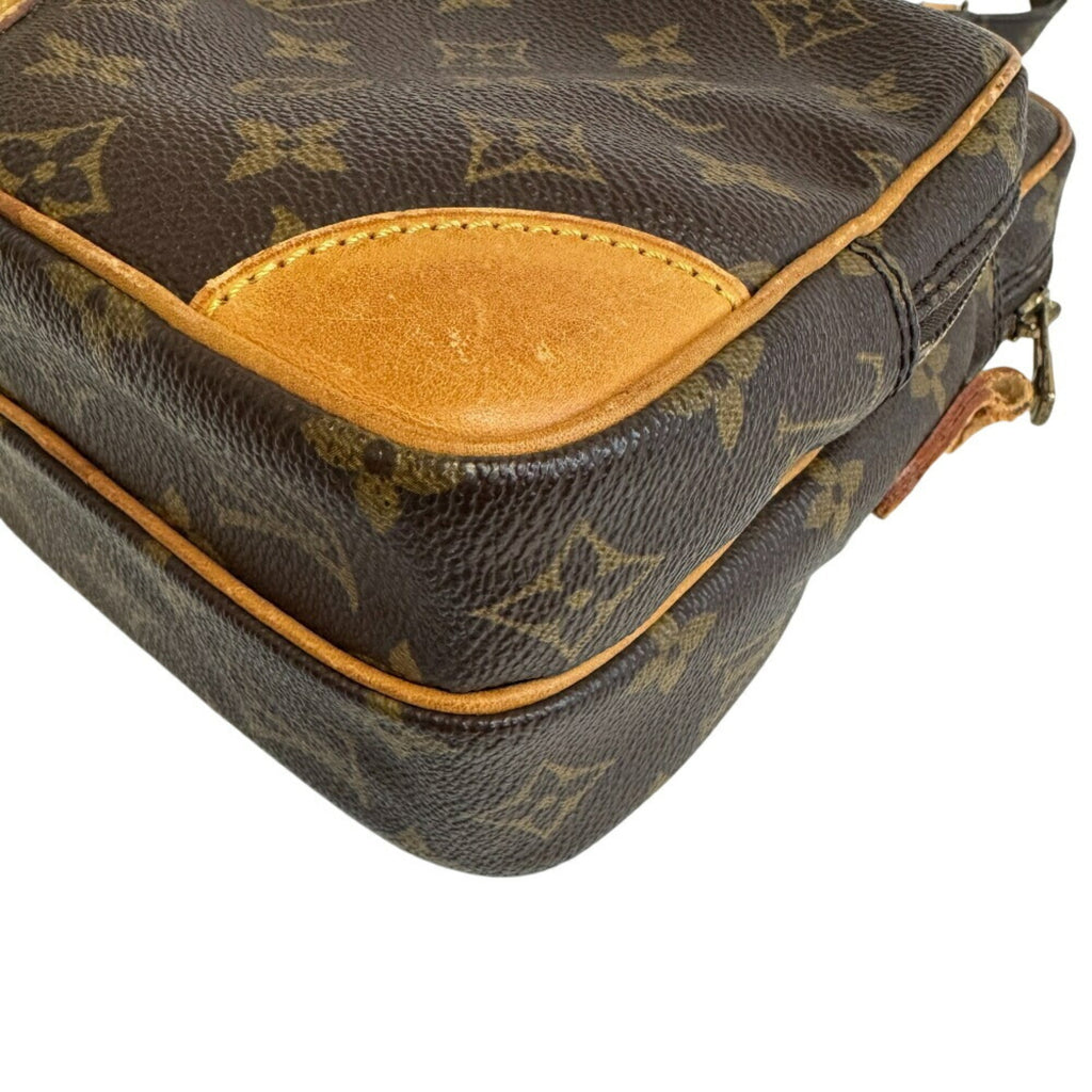 Louis Vuitton Monogram Brown Leather Shoulder Bag
