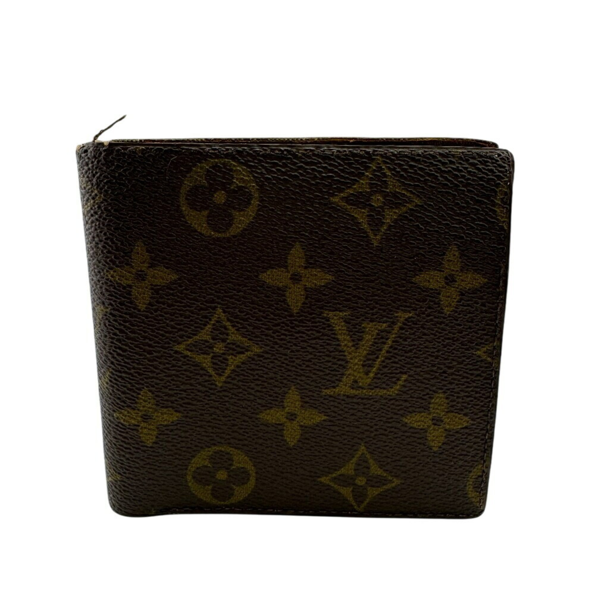 Louis Vuitton Brown Leather Wallet