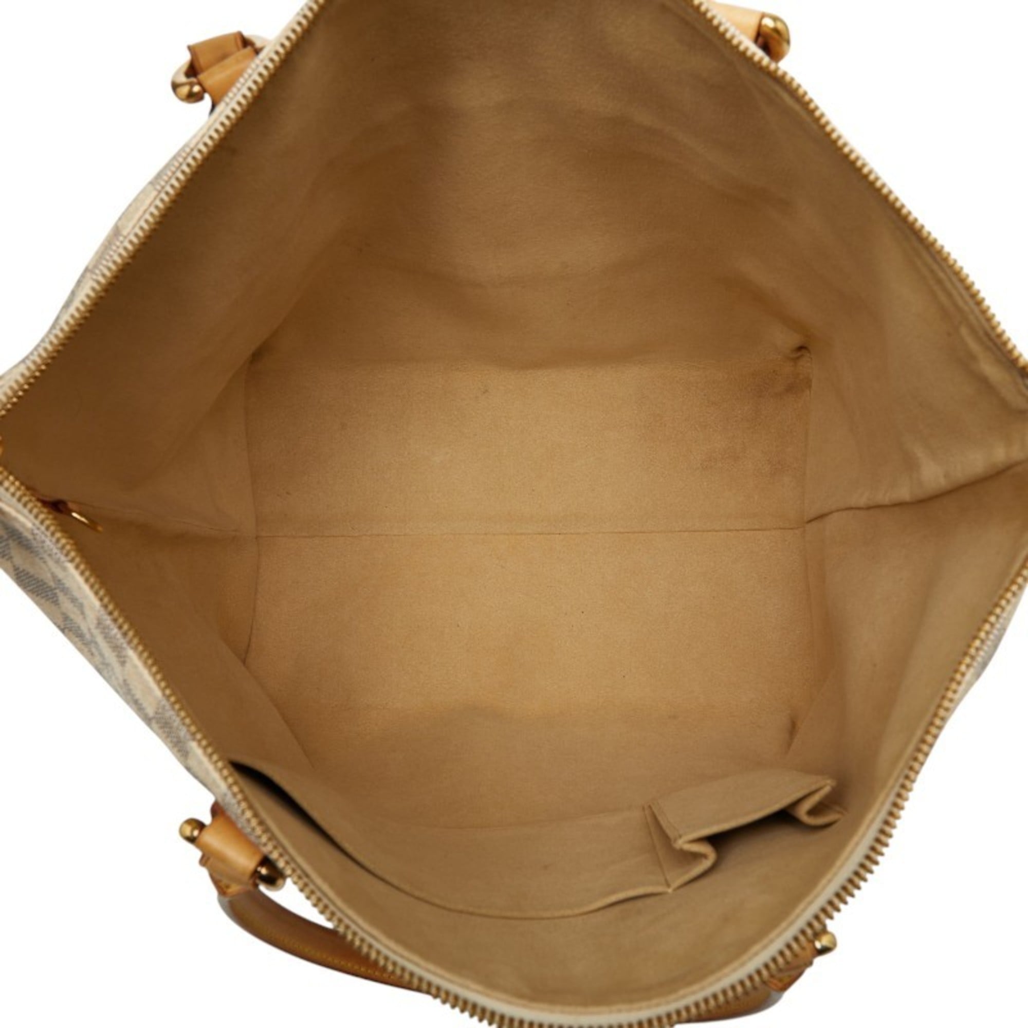 Louis Vuitton White Pvc Leather Tote Bag