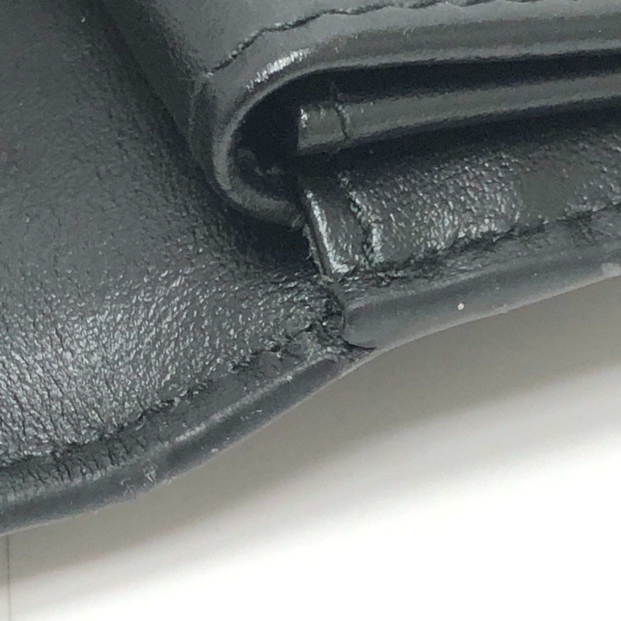 Prada Black Leather Wallet (Bi-Fold)