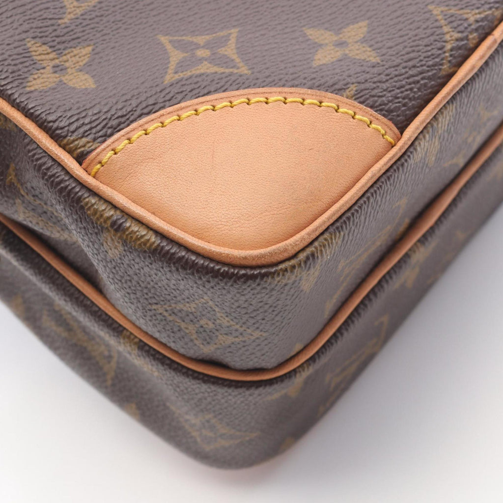 Louis Vuitton Brown Coated Canvas Pvc Leather Shoulder Bag