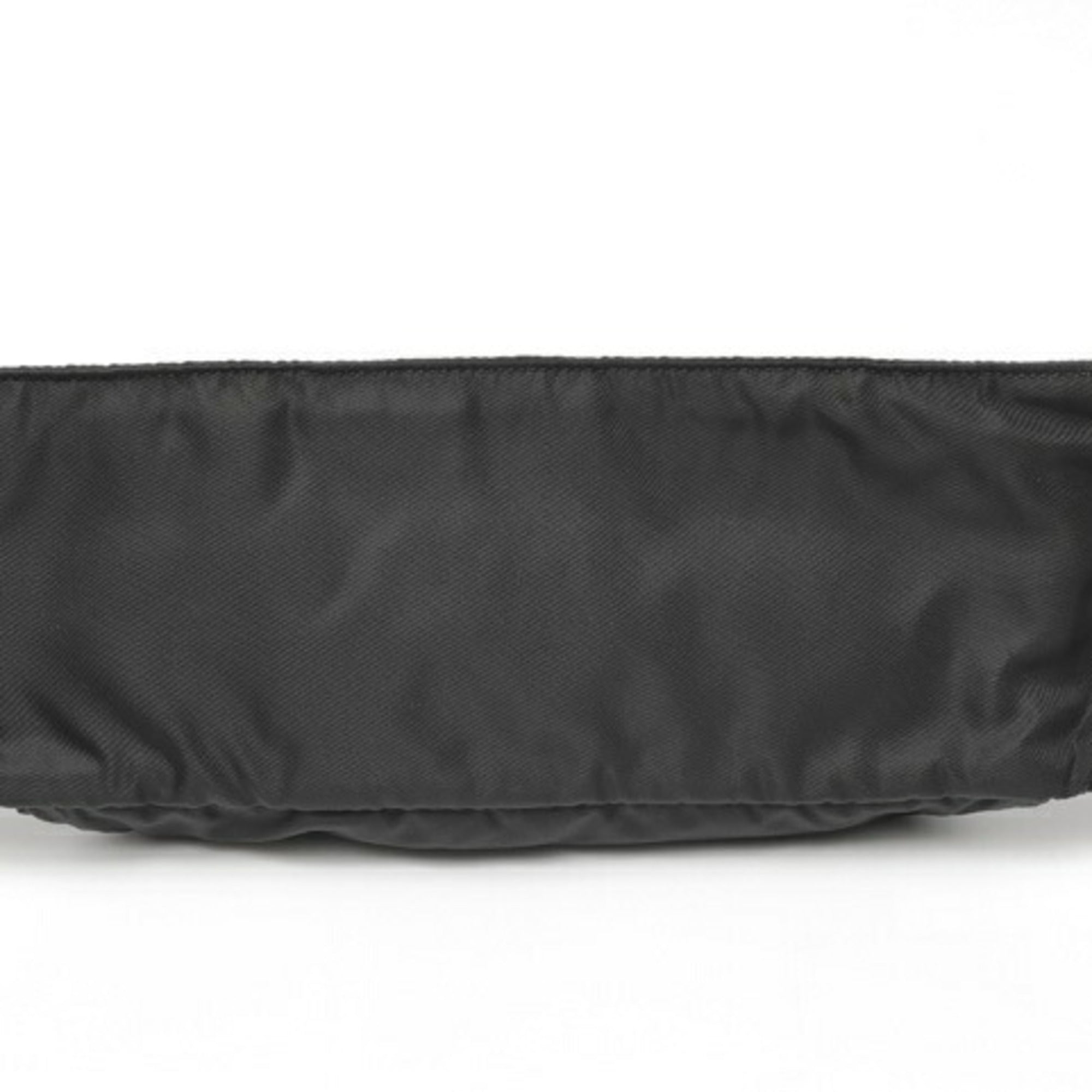 Prada Black Fabric Fanny Pack