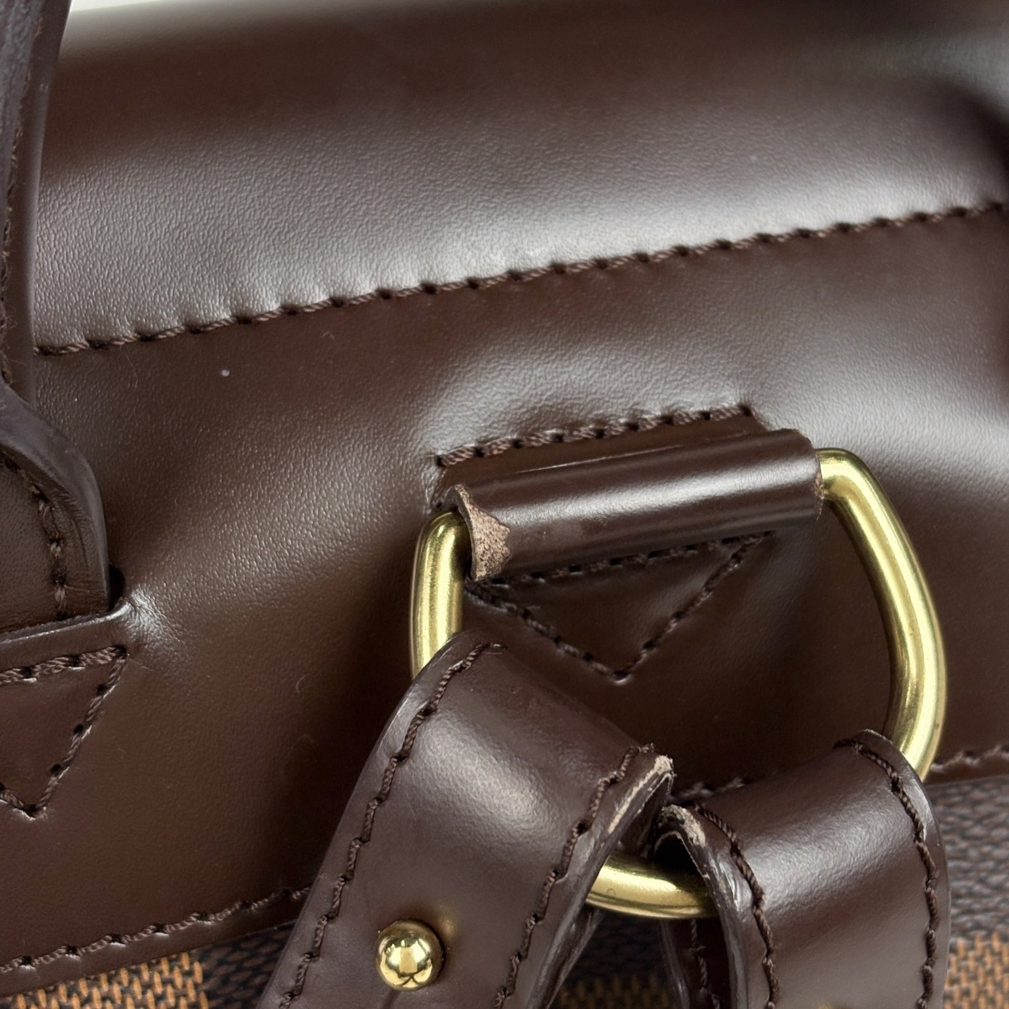 Louis Vuitton Brown Damier Canvas Backpack