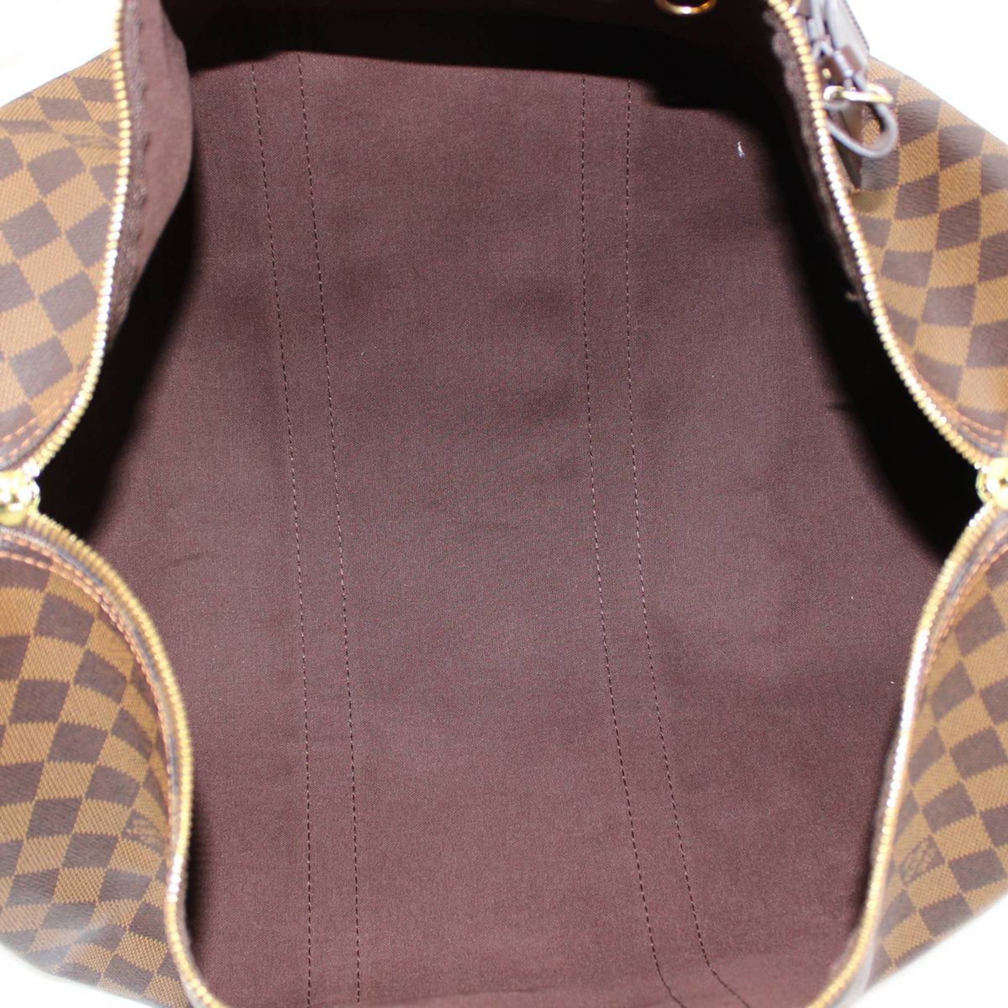 Louis Vuitton Damier Ebene Boston Bag