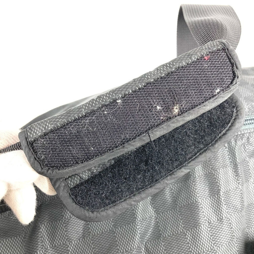 Louis Vuitton Black Damier Canvas Boston Bag Shoulder Bag