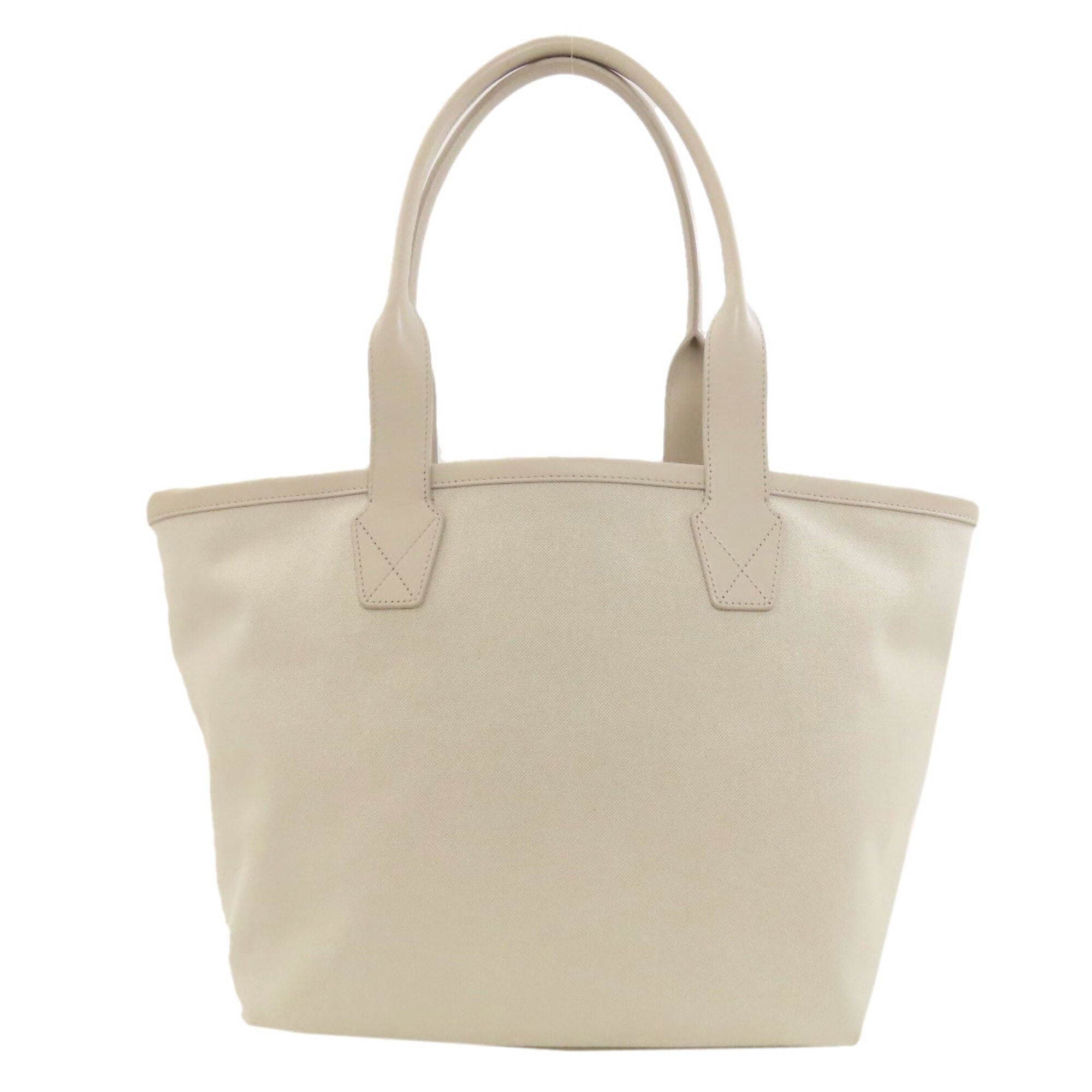 Balenciaga White Canvas Tote