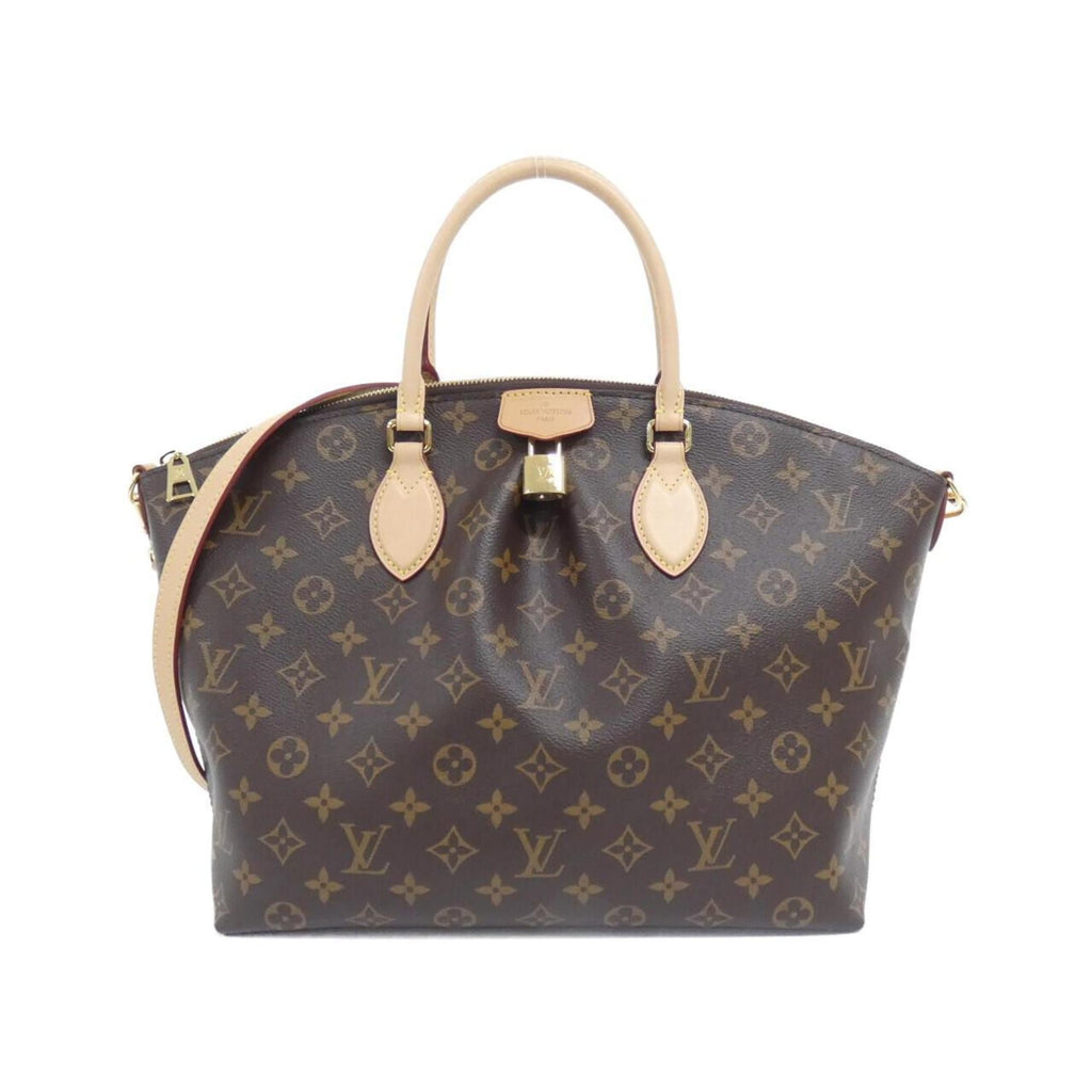 Louis Vuitton Marron Coated Canvas Handbag