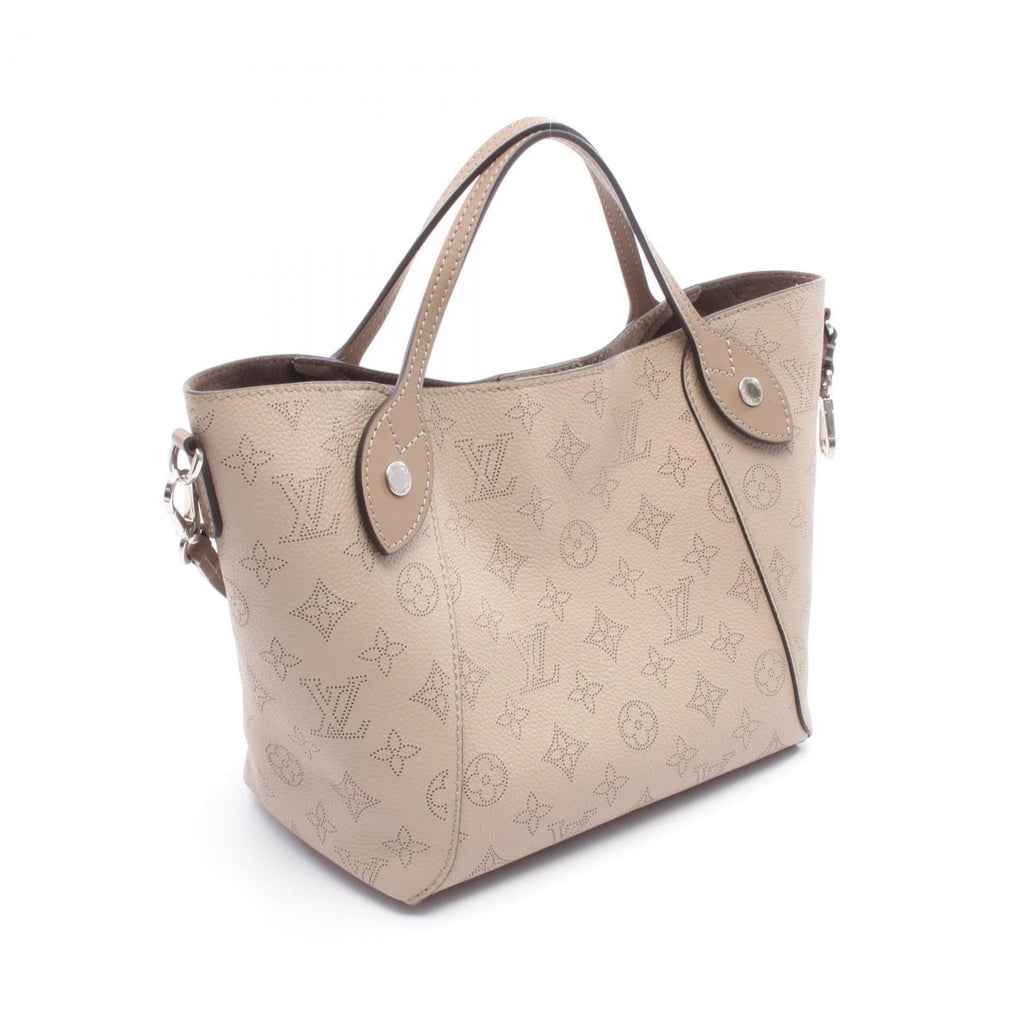 Louis Vuitton Beige Galle Mahina Leather Leather Handbag