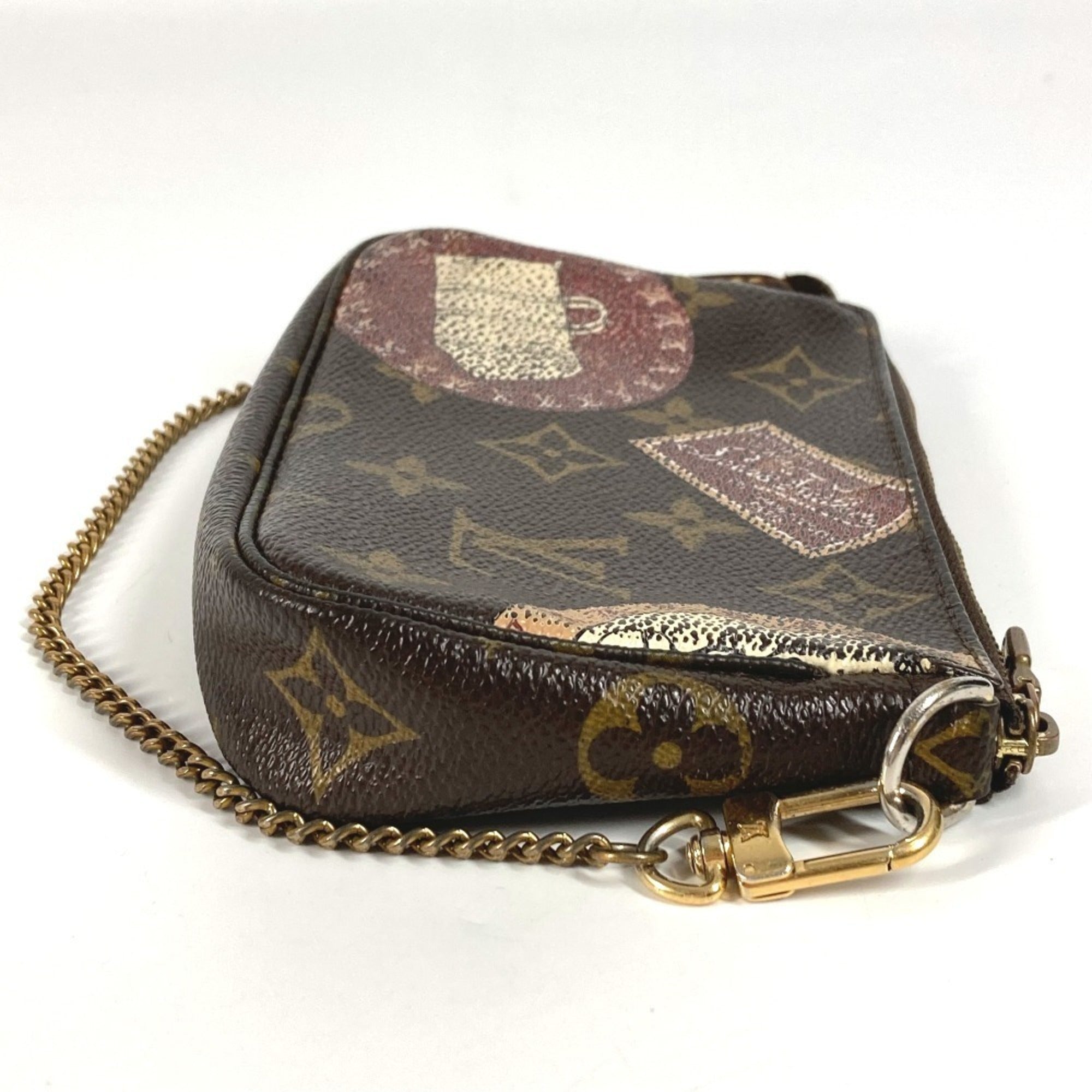 Louis Vuitton Brown Monogram Monogram Handbag Pochette Shoulder Bag