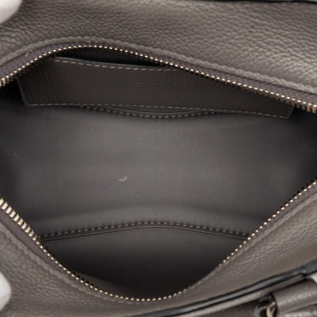 Balenciaga Gray Leather Handbag Shoulder